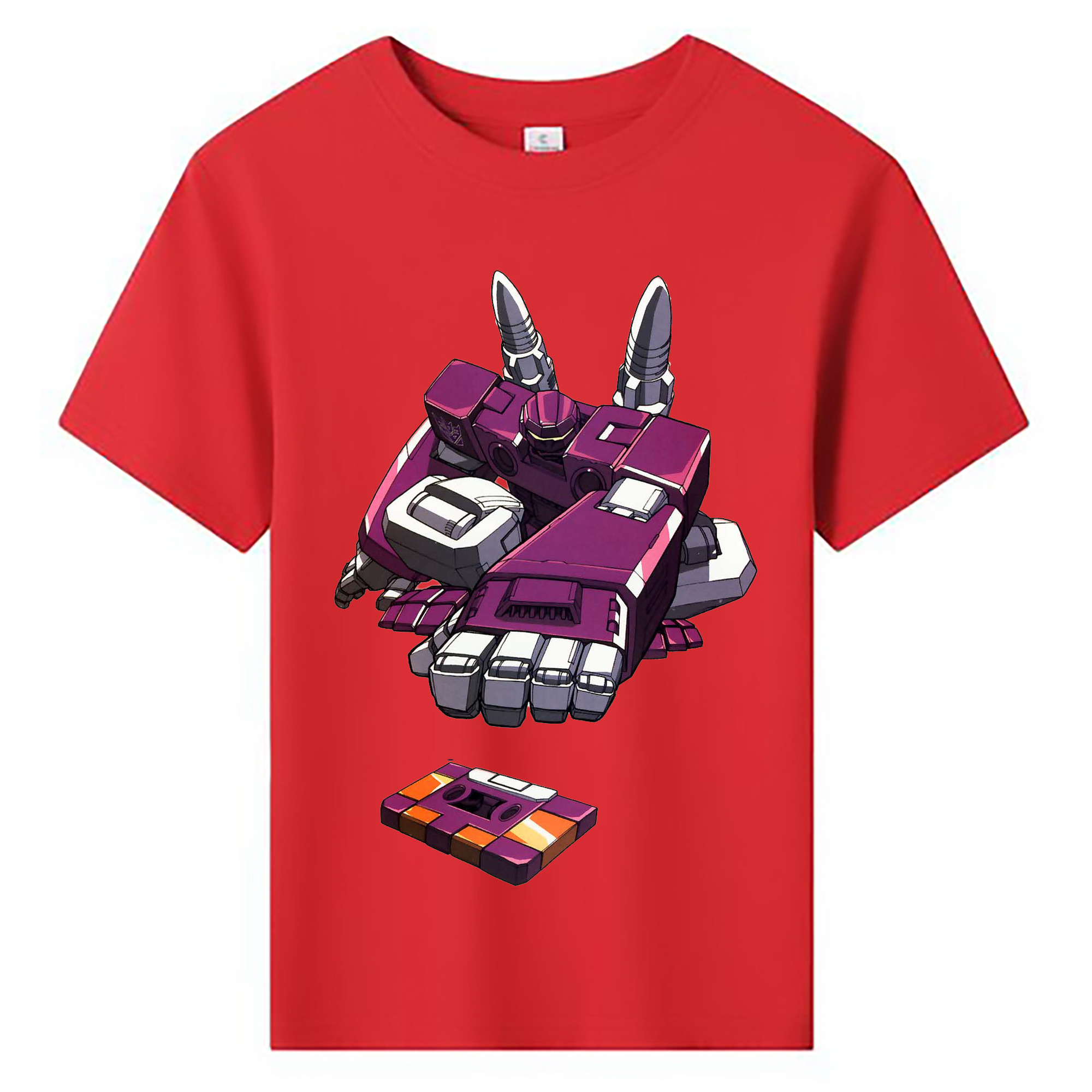 （画像用）  綿100％キッズTシャツ（フロントプリント）