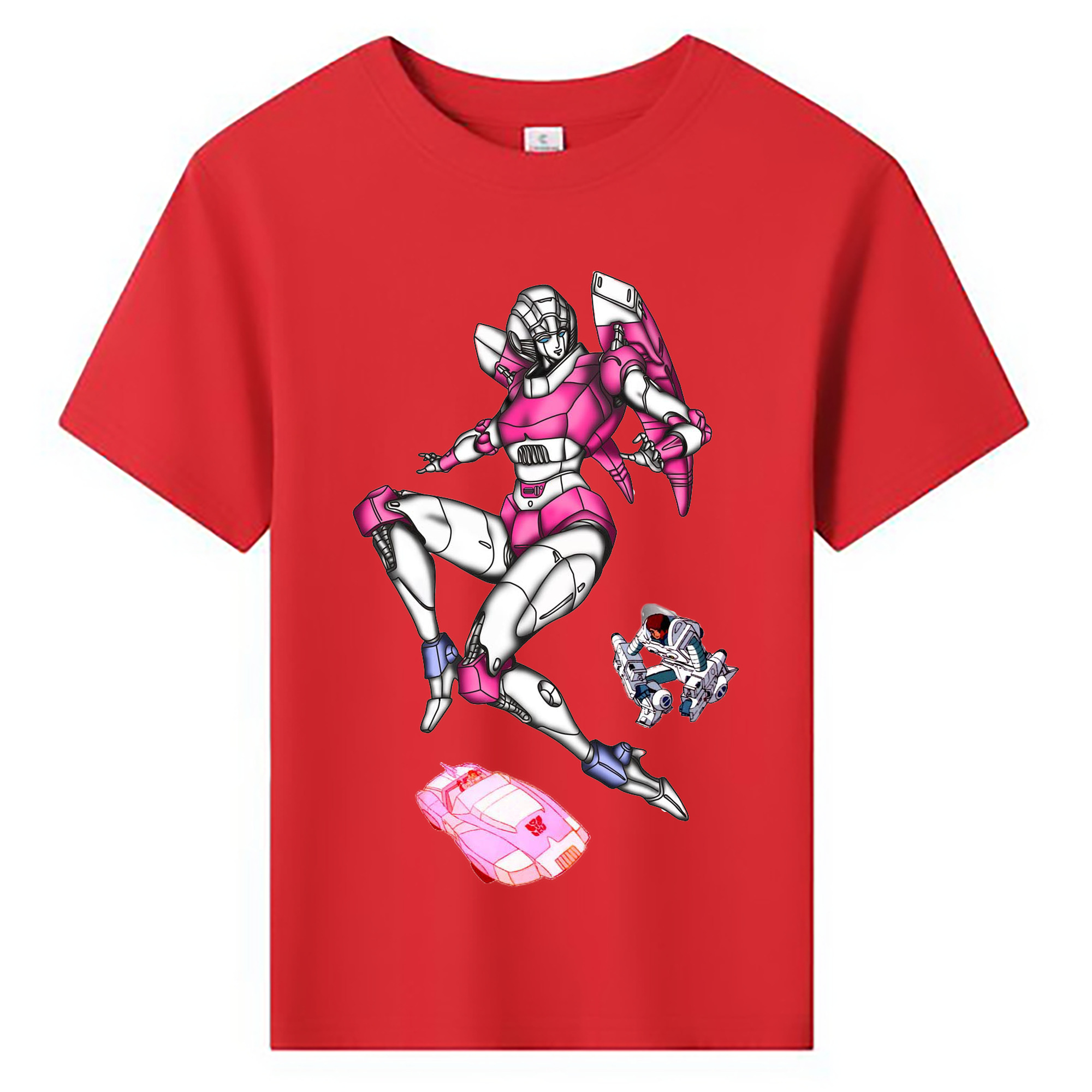 （画像用）  綿100％キッズTシャツ（フロントプリント）