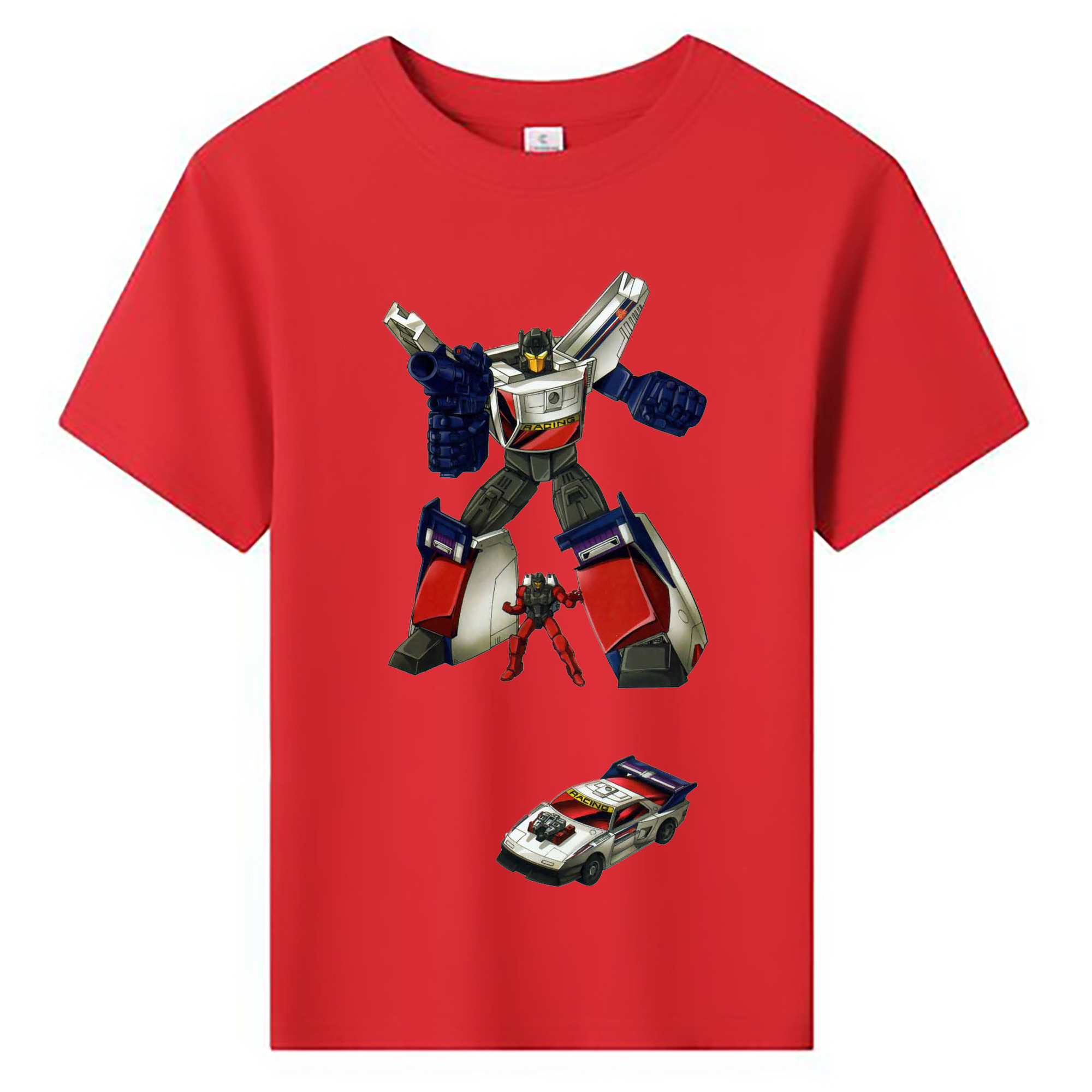（画像用）  綿100％キッズTシャツ（フロントプリント）