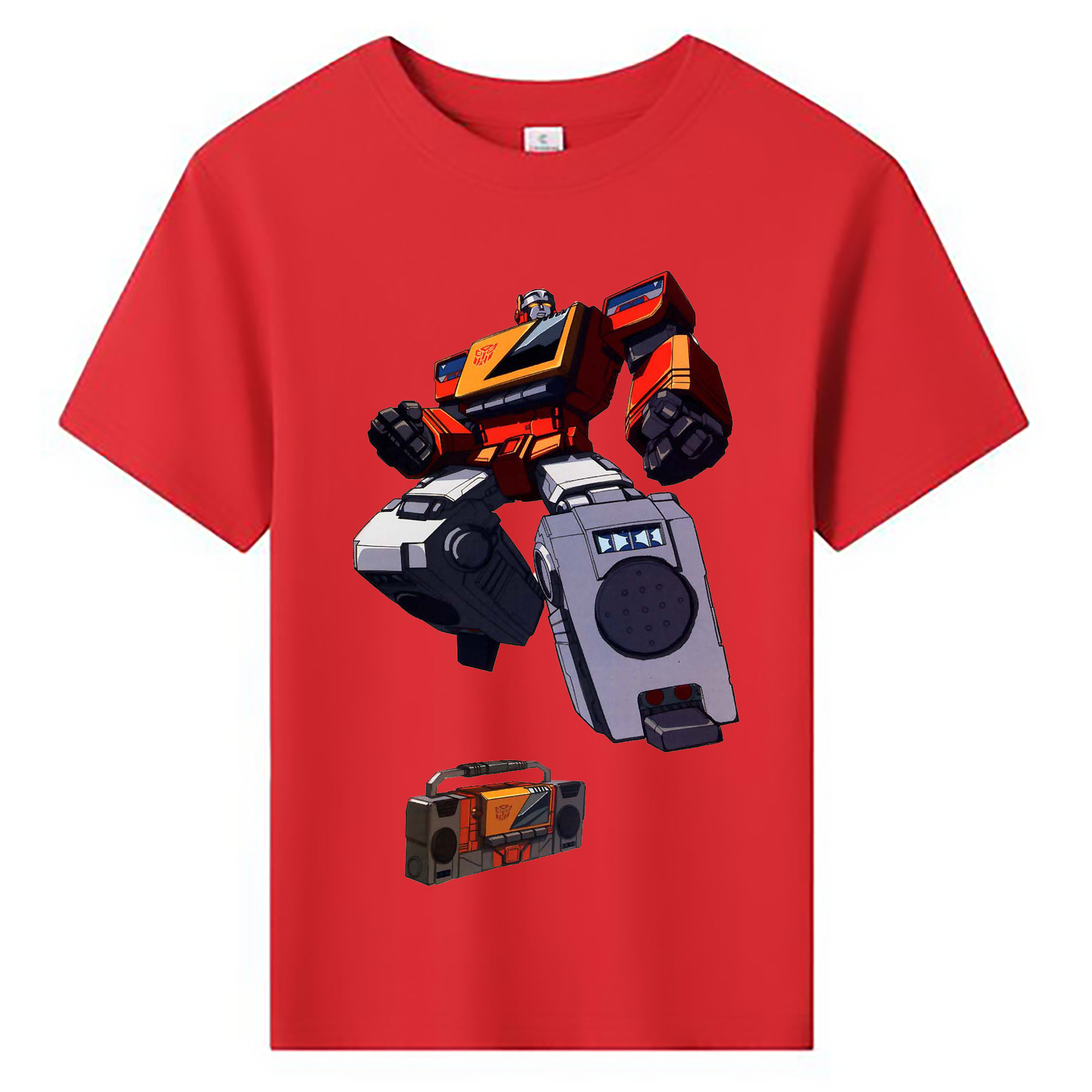 （画像用）  綿100％キッズTシャツ（フロントプリント）