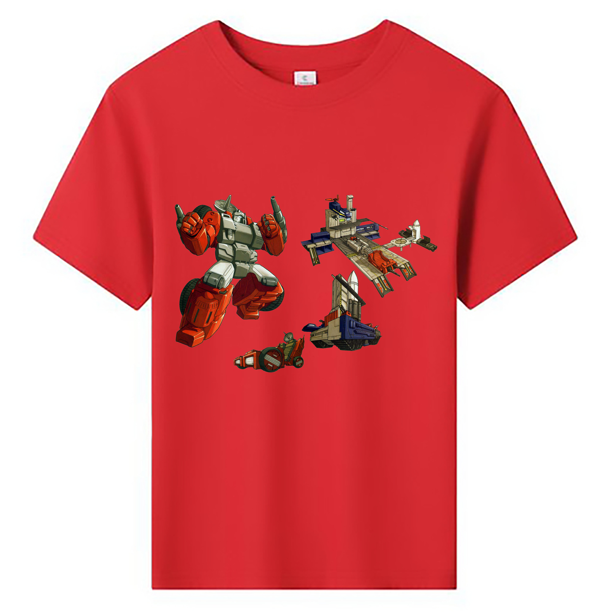 （画像用）  綿100％キッズTシャツ（フロントプリント）