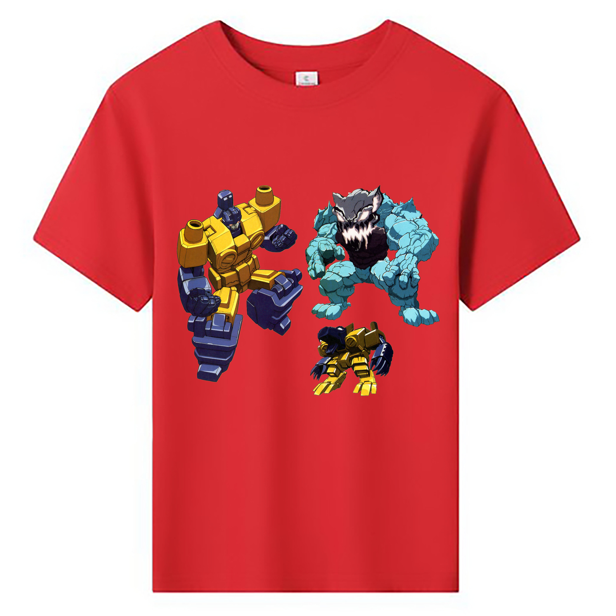 （画像用）  綿100％キッズTシャツ（フロントプリント）
