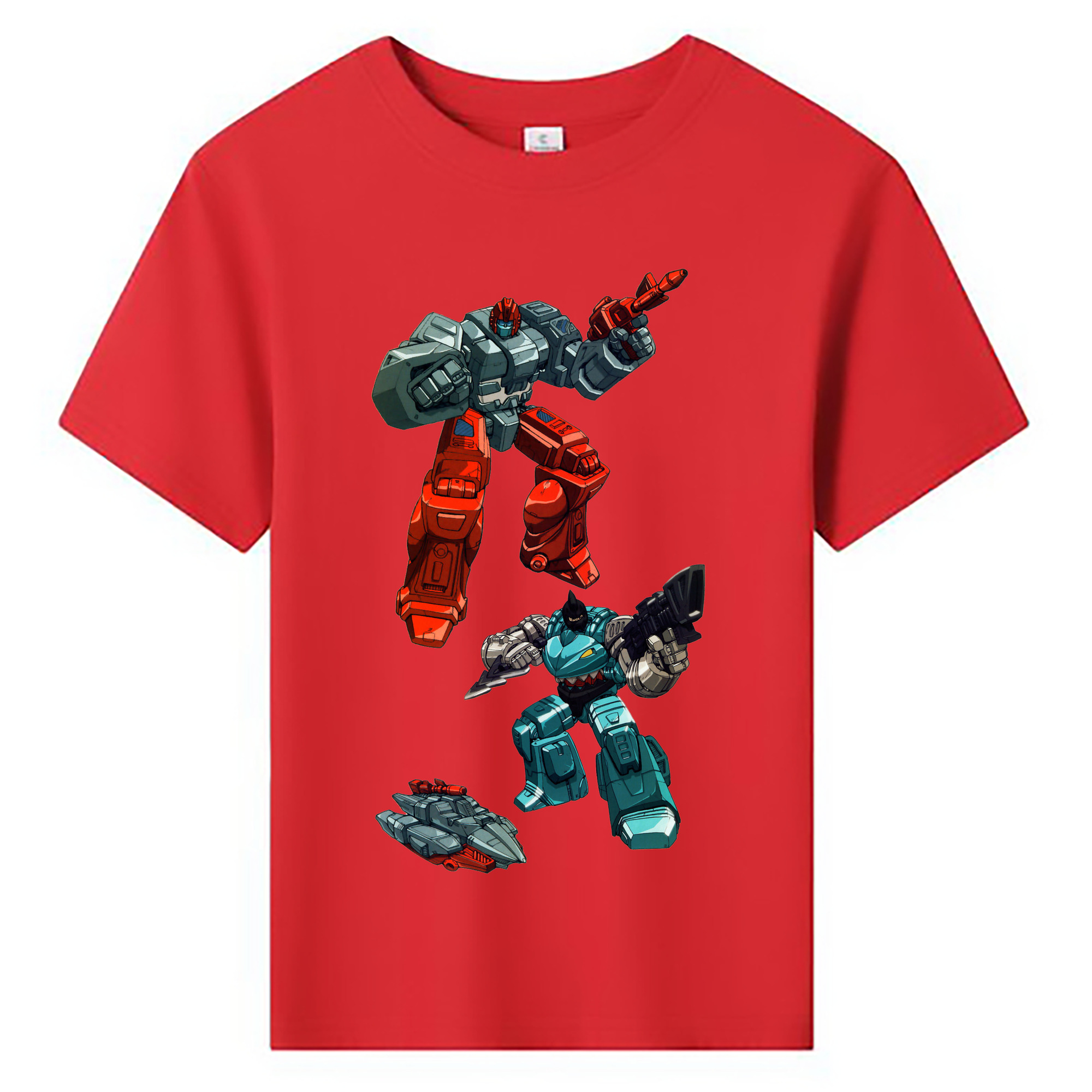 （画像用）  綿100％キッズTシャツ（フロントプリント）