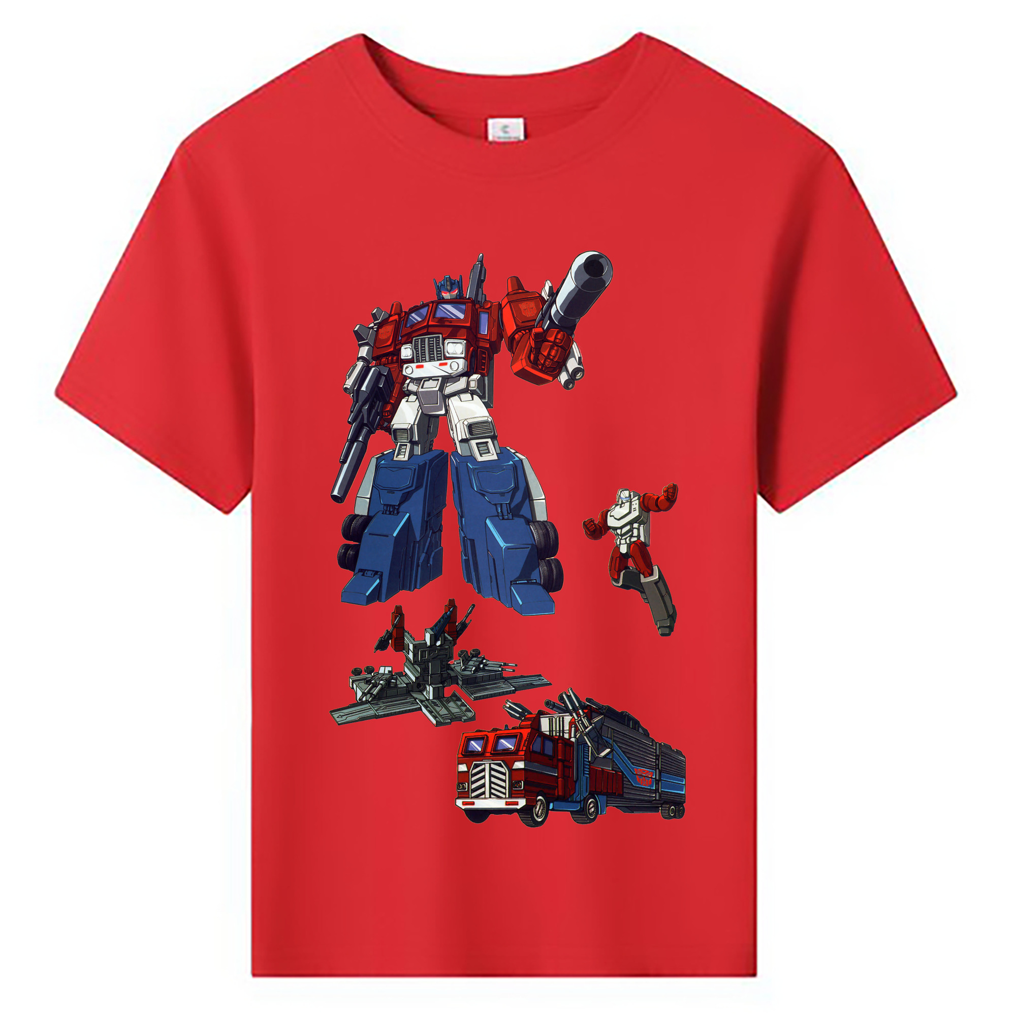 （画像用）  綿100％キッズTシャツ（フロントプリント）
