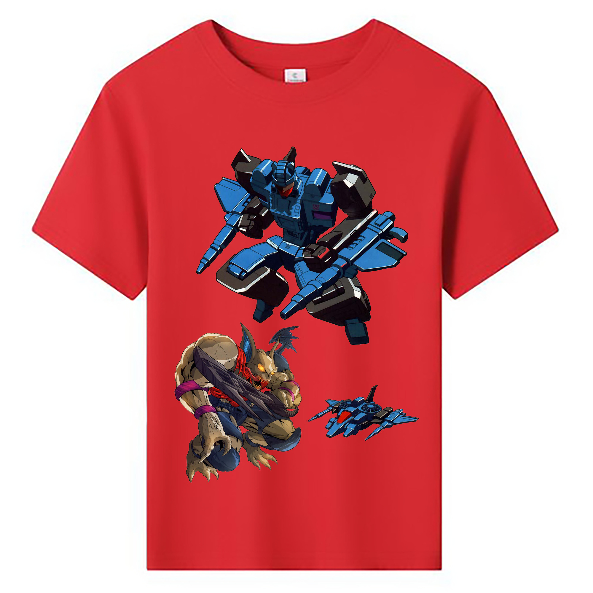 （画像用）  綿100％キッズTシャツ（フロントプリント）