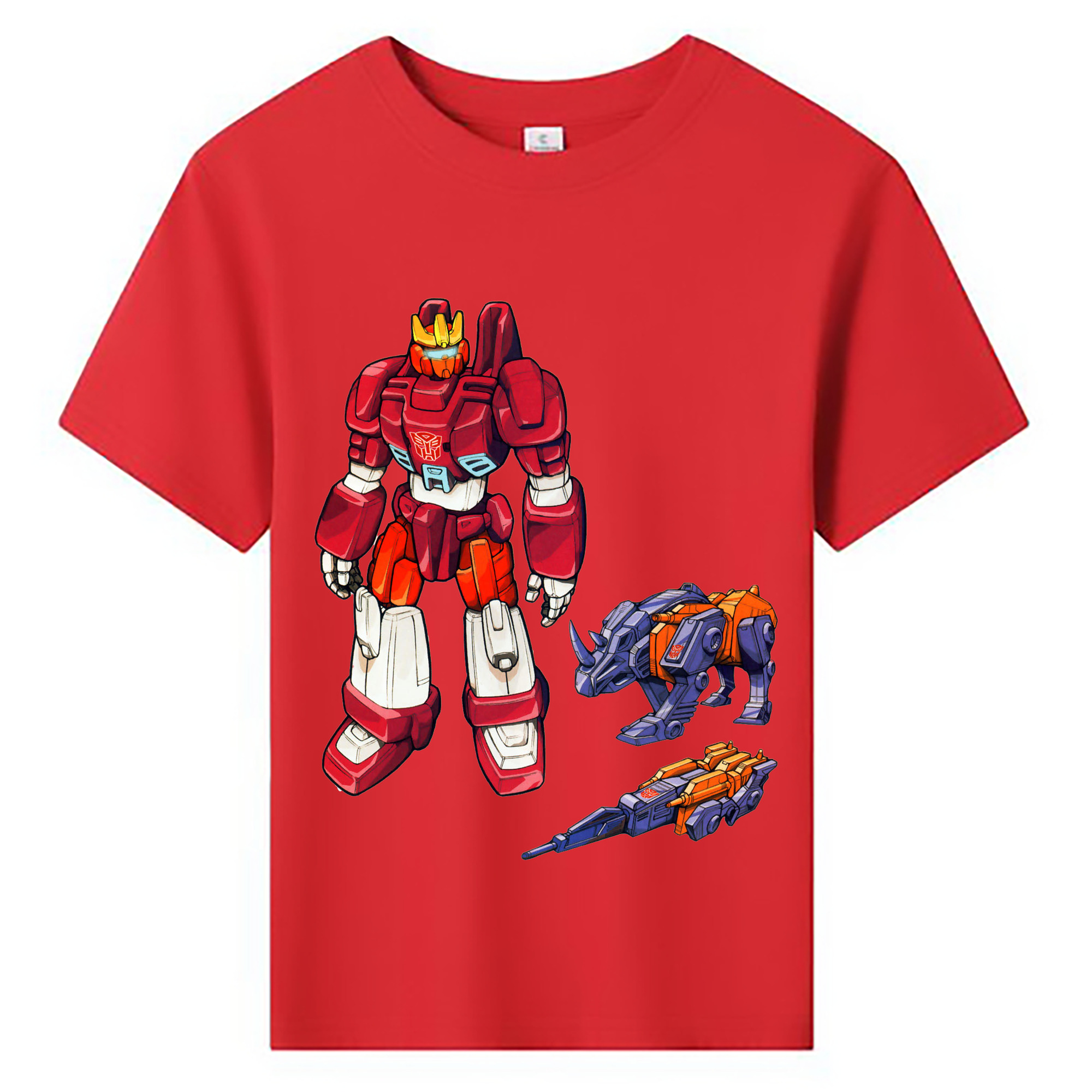 （画像用）  綿100％キッズTシャツ（フロントプリント）