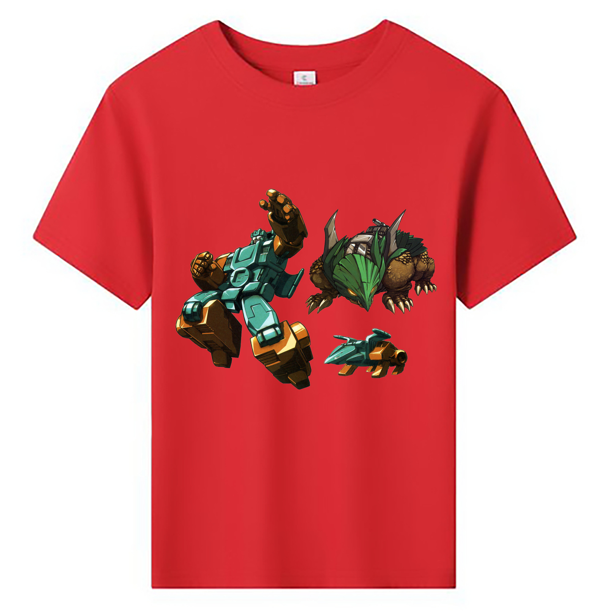 （画像用）  綿100％キッズTシャツ（フロントプリント）
