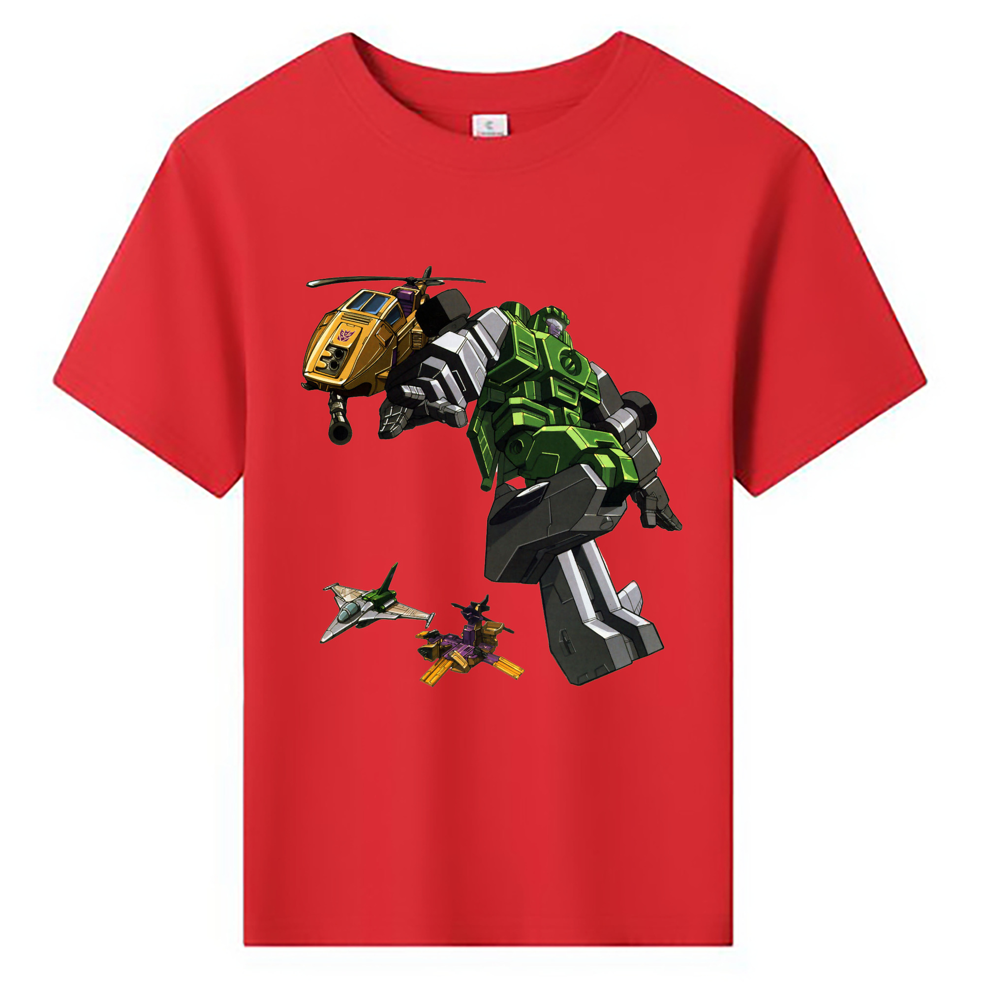 （画像用）  綿100％キッズTシャツ（フロントプリント）