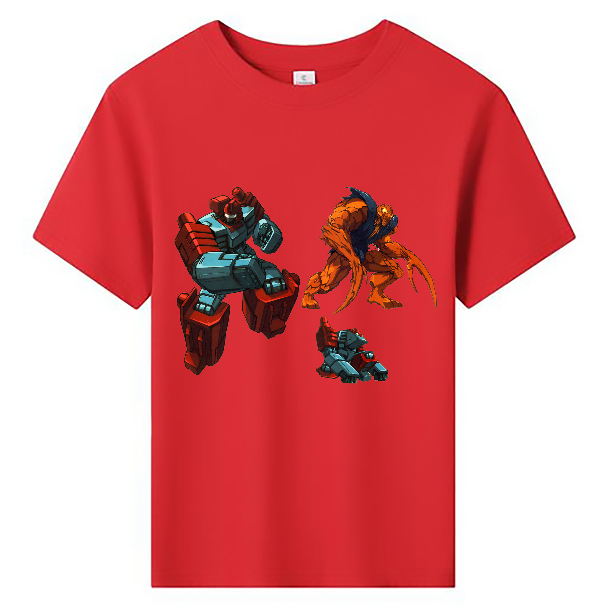 （画像用）  綿100％キッズTシャツ（フロントプリント）