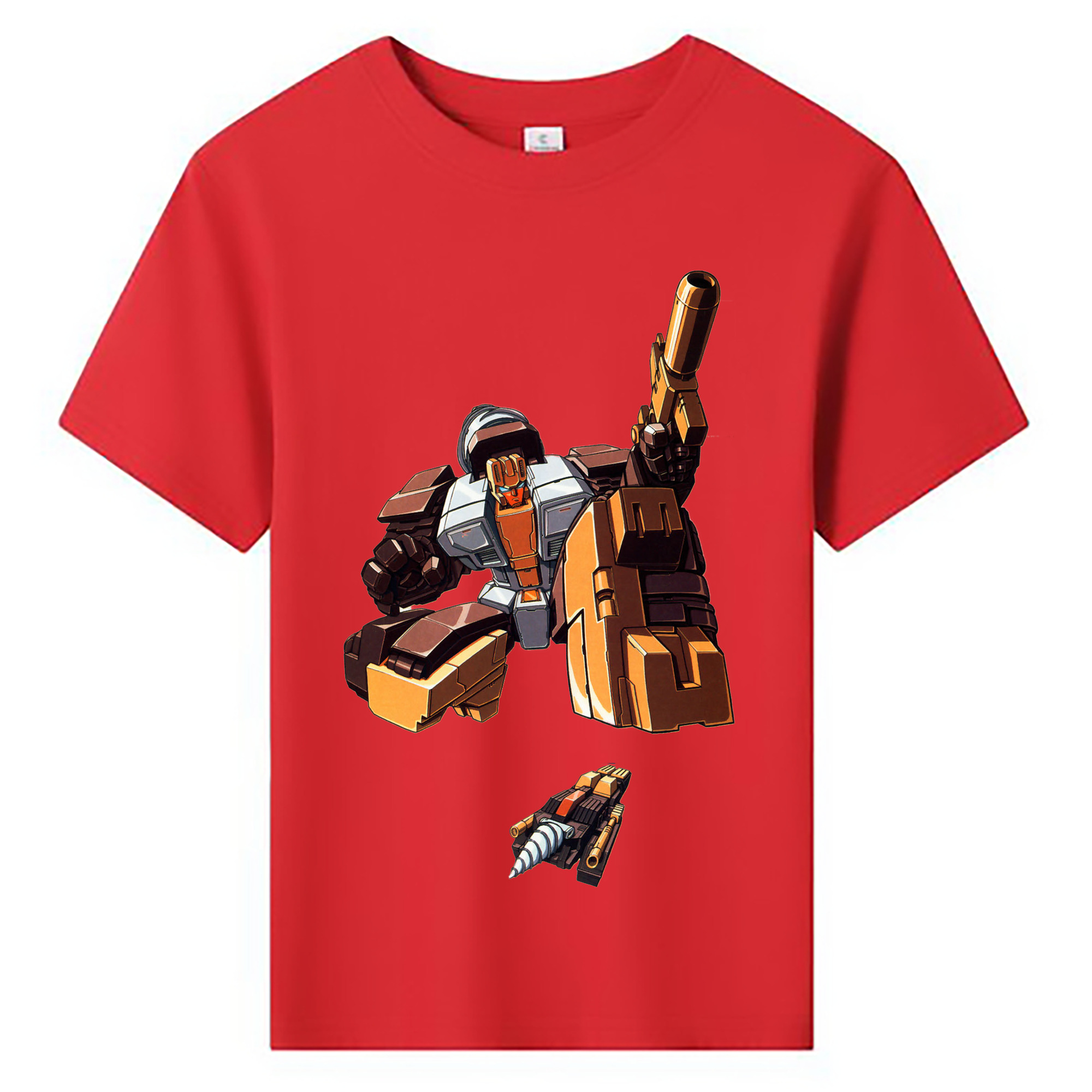 （画像用）  綿100％キッズTシャツ（フロントプリント）