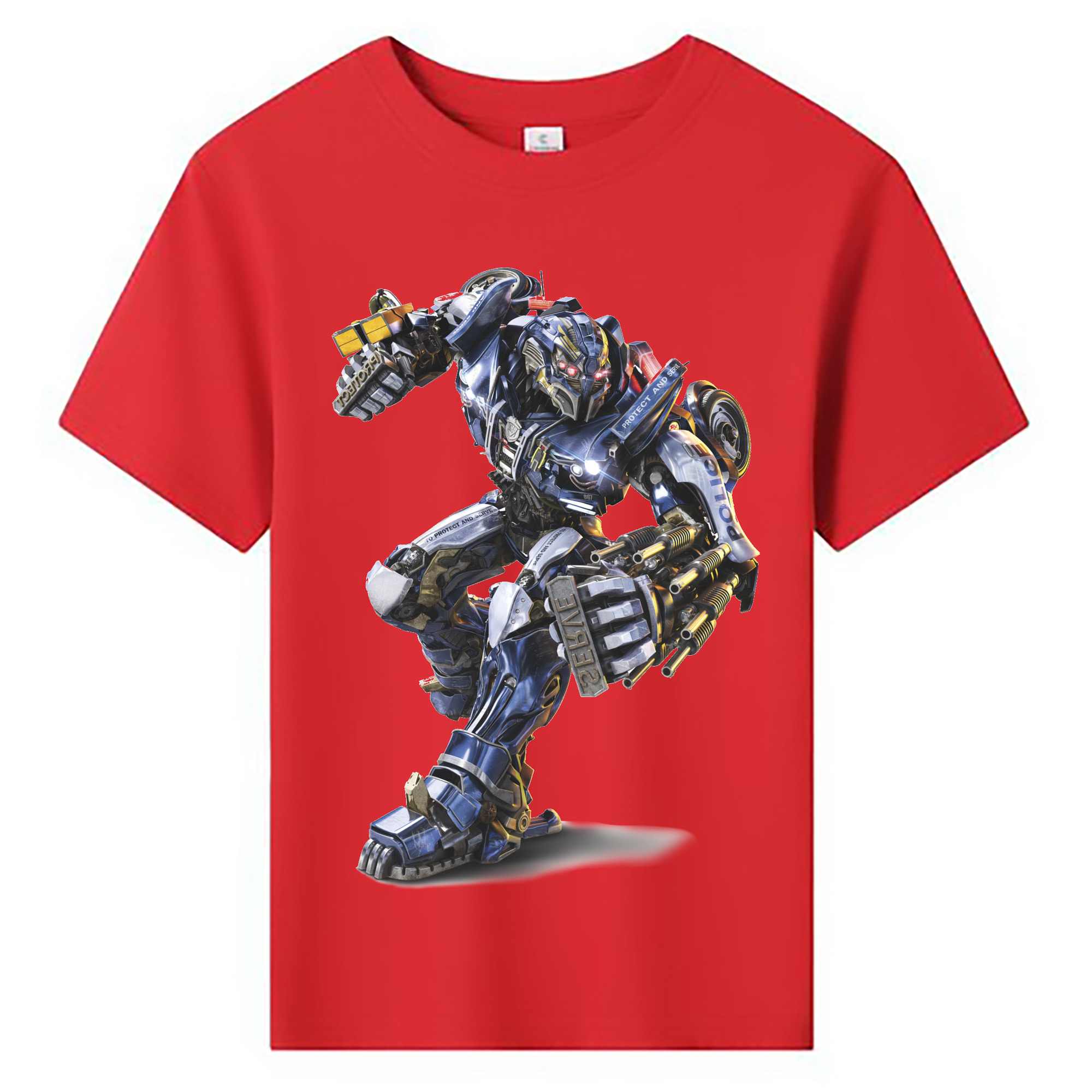 （画像用）  綿100％キッズTシャツ（フロントプリント）