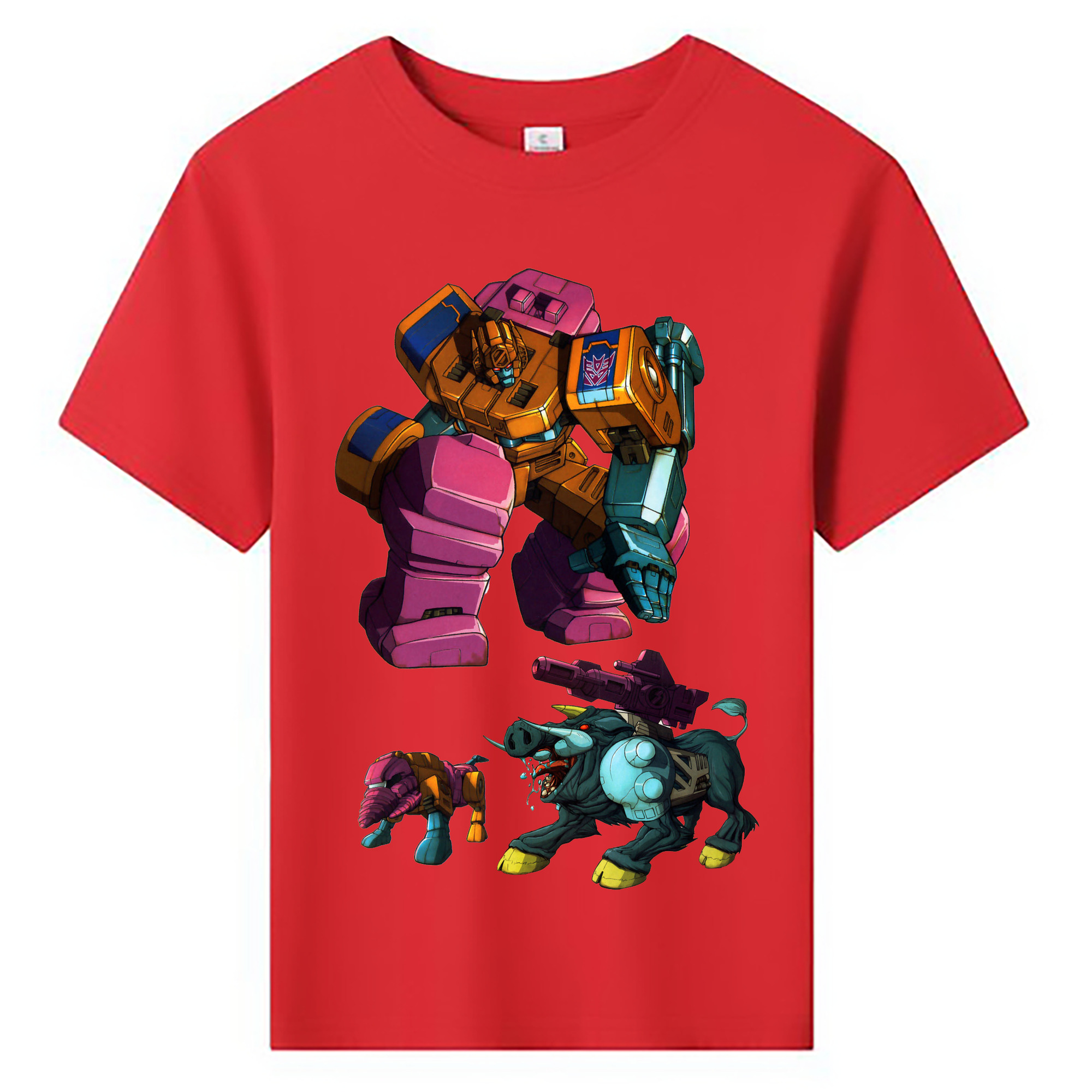 （画像用）  綿100％キッズTシャツ（フロントプリント）
