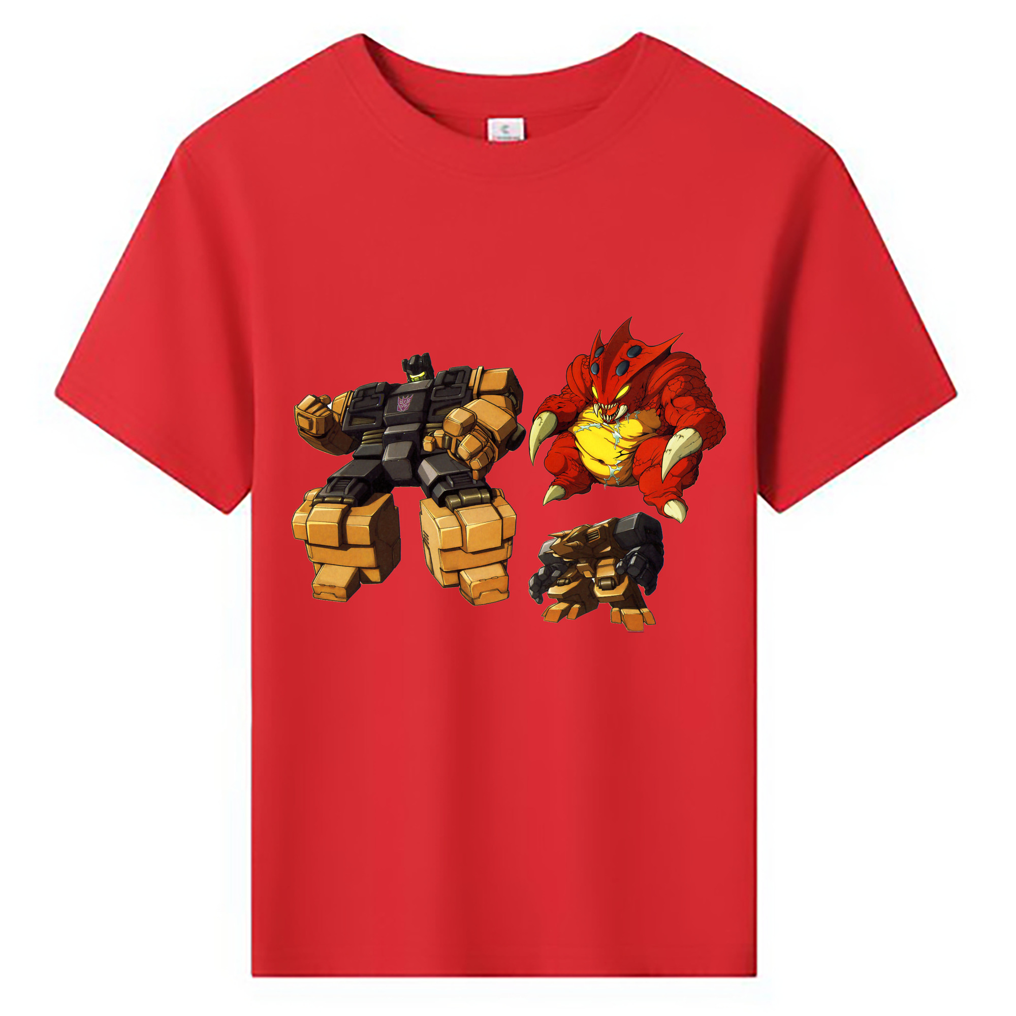（画像用）  綿100％キッズTシャツ（フロントプリント）