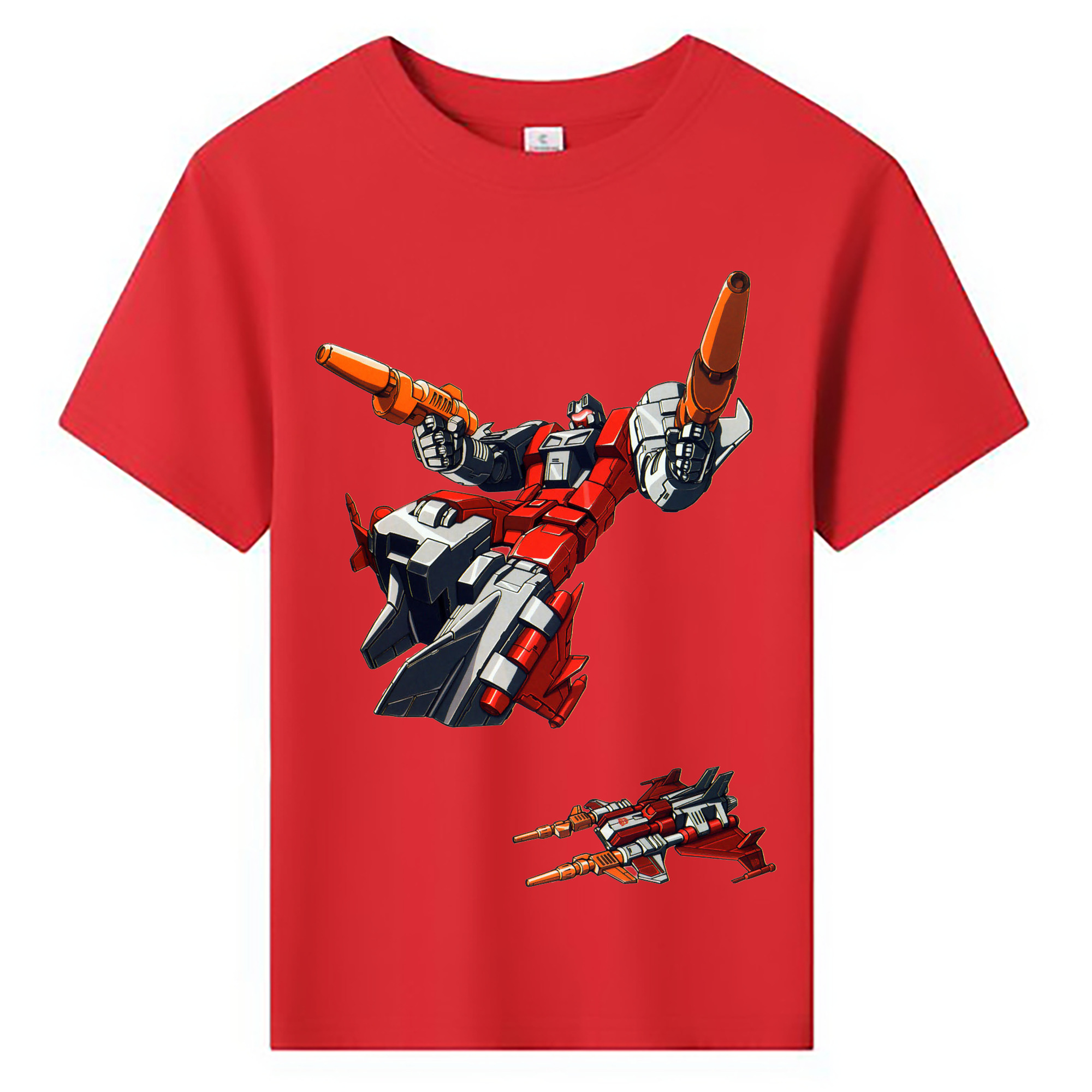 （画像用）  綿100％キッズTシャツ（フロントプリント）