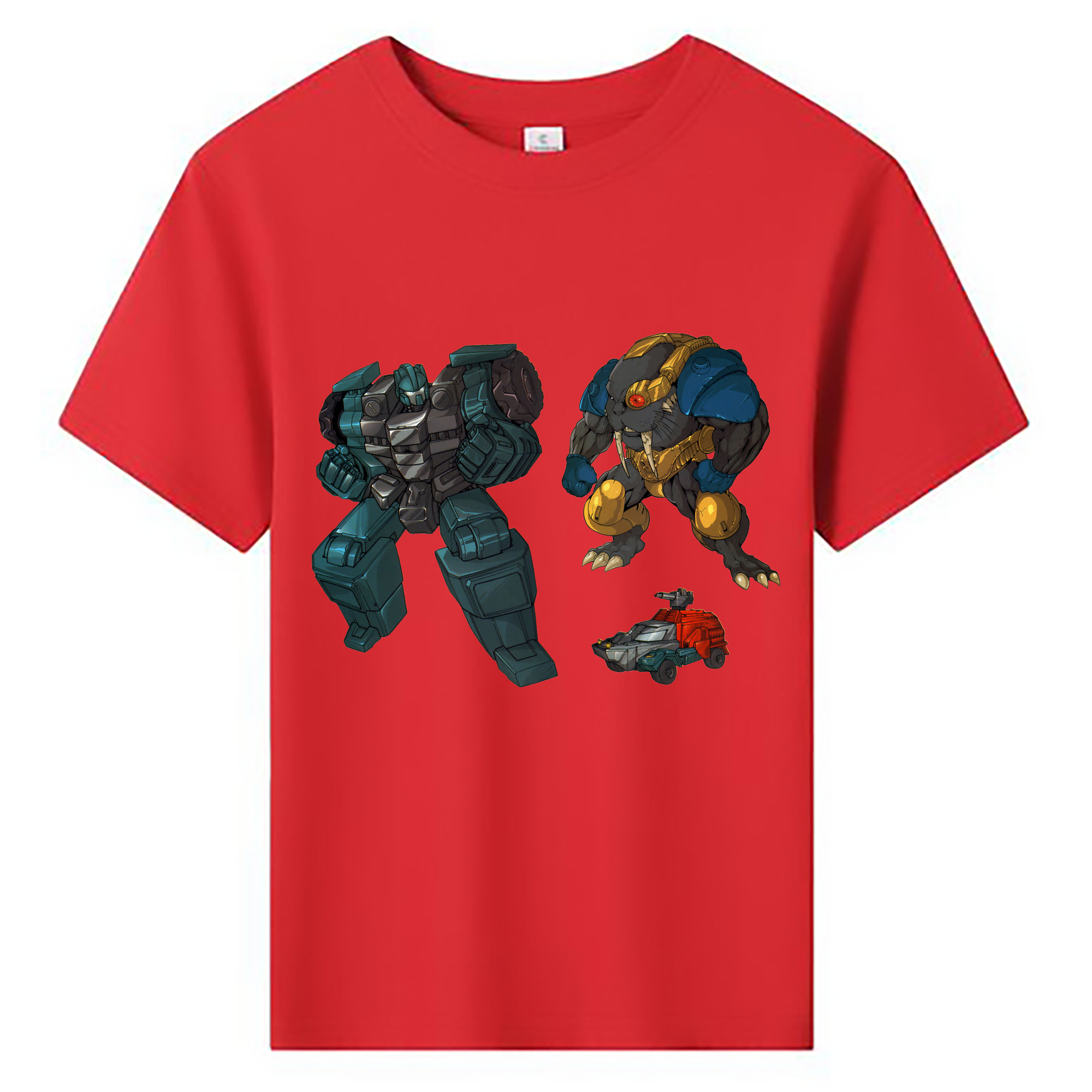 （画像用）  綿100％キッズTシャツ（フロントプリント）