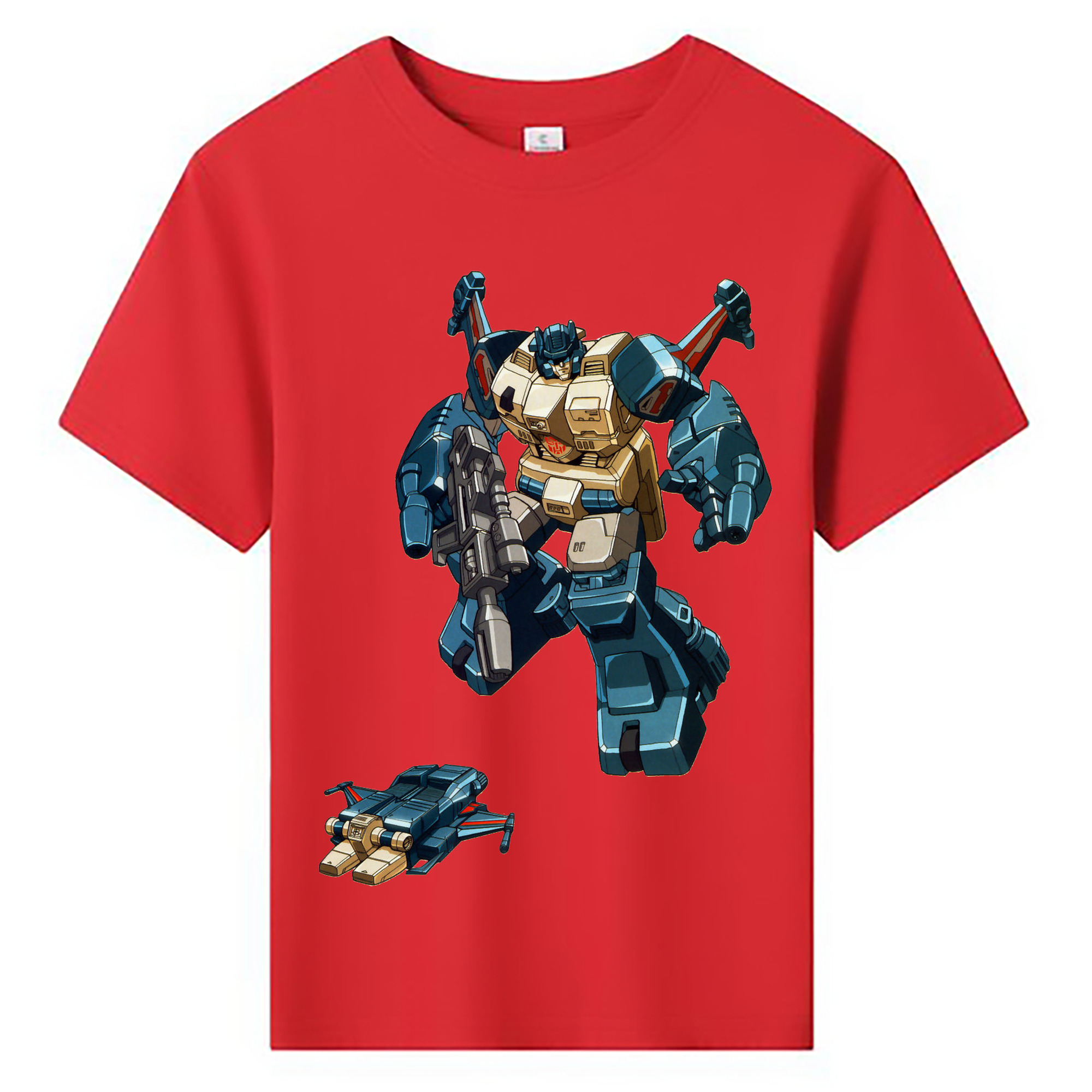 （画像用）  綿100％キッズTシャツ（フロントプリント）