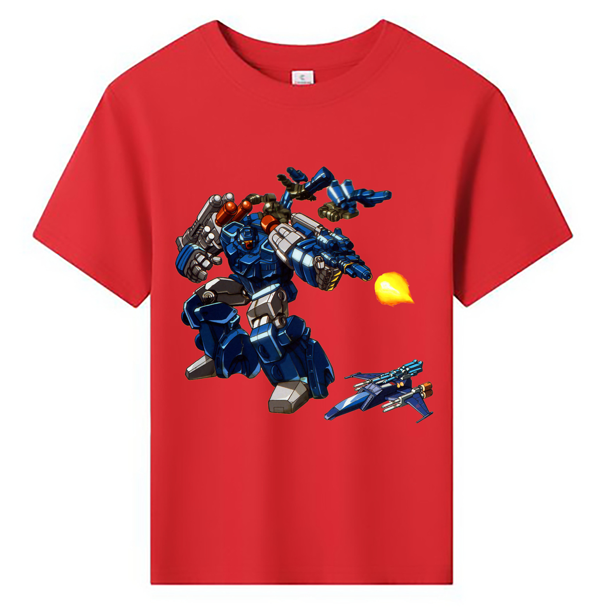 （画像用）  綿100％キッズTシャツ（フロントプリント）