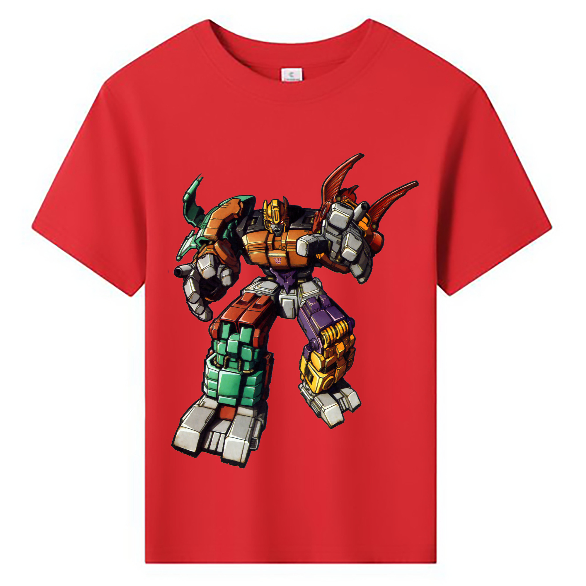（画像用）  綿100％キッズTシャツ（フロントプリント）