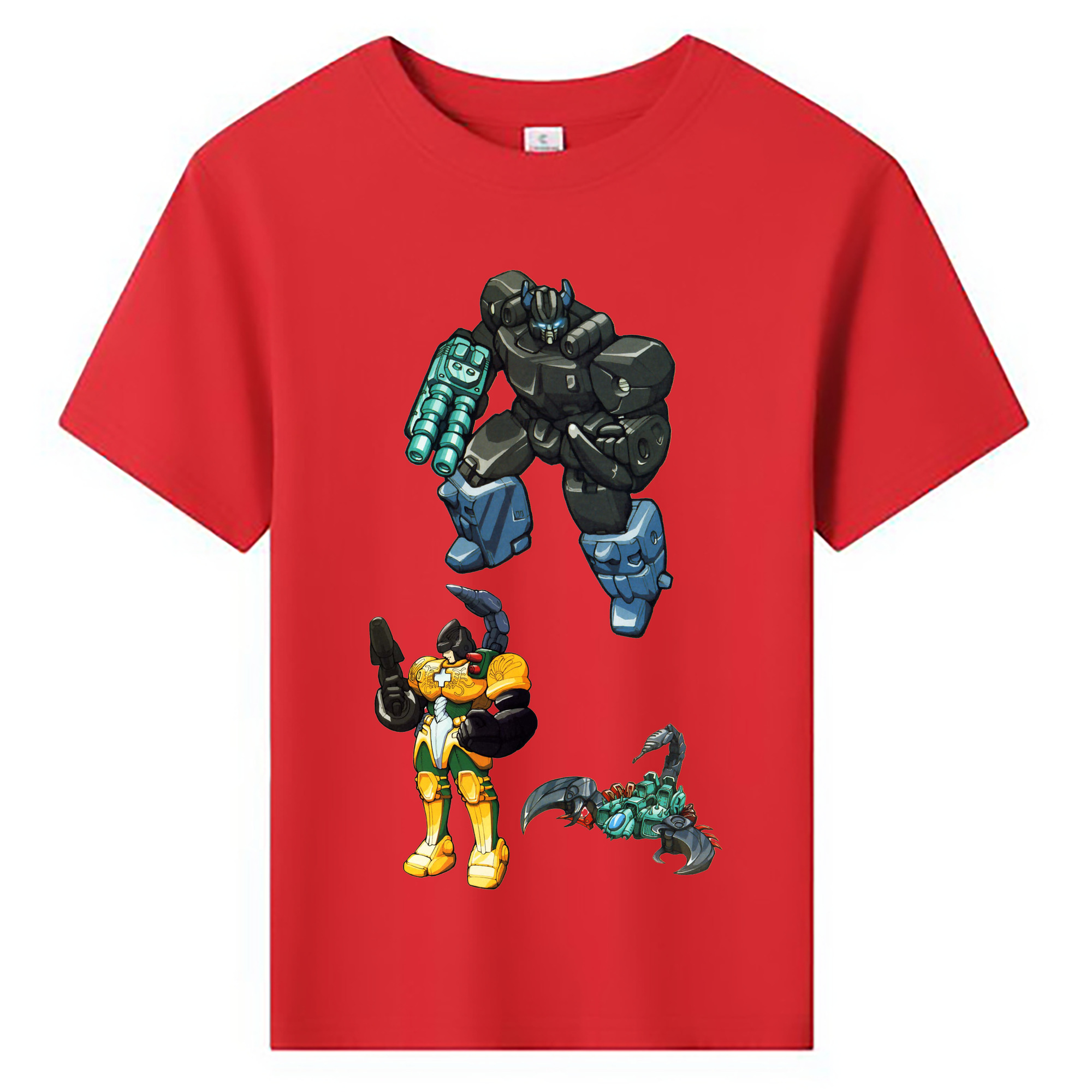 （画像用）  綿100％キッズTシャツ（フロントプリント）