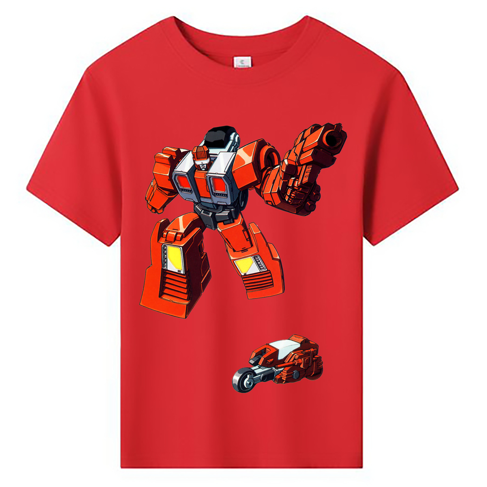 （画像用）  綿100％キッズTシャツ（フロントプリント）