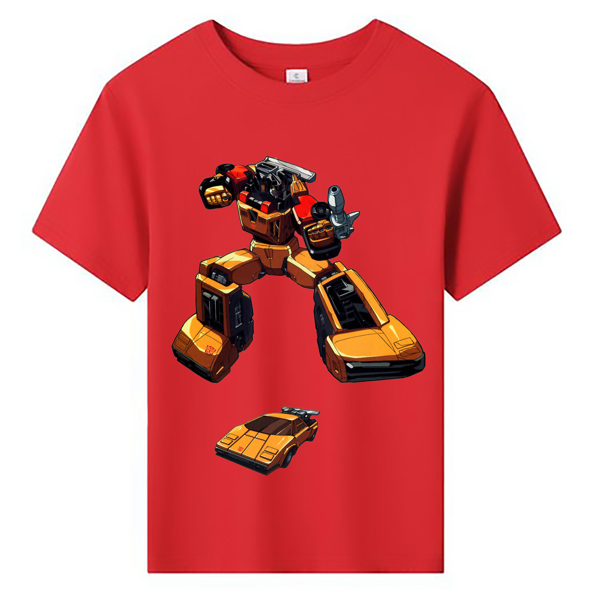（画像用）  綿100％キッズTシャツ（フロントプリント）