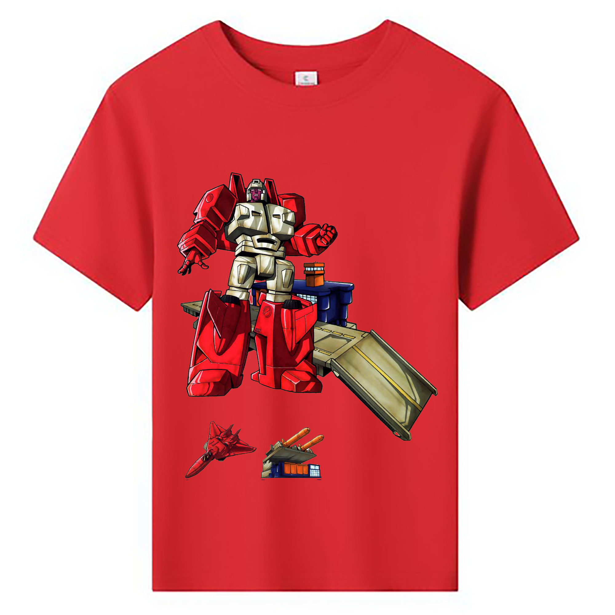 （画像用）  綿100％キッズTシャツ（フロントプリント）