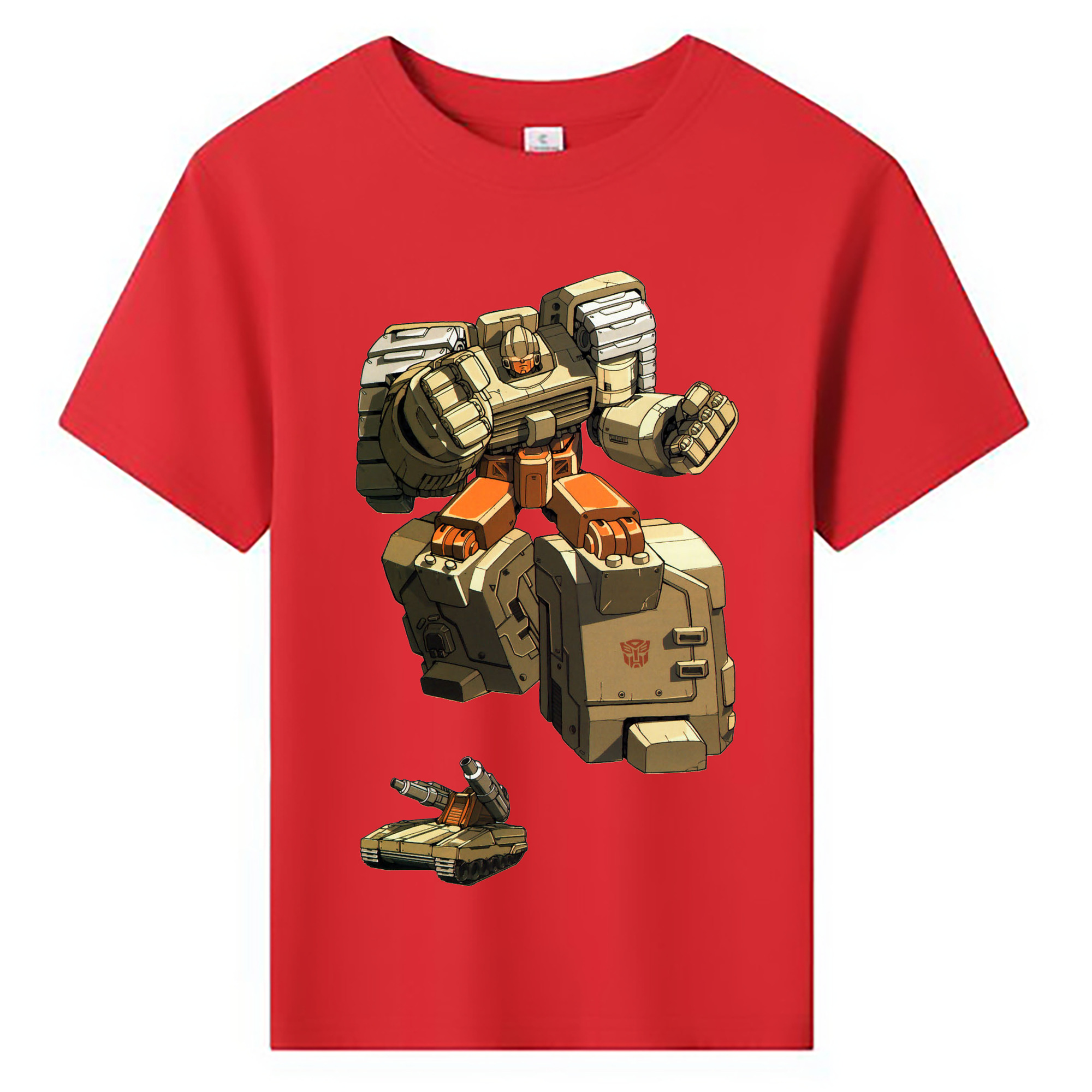 （画像用）  綿100％キッズTシャツ（フロントプリント）