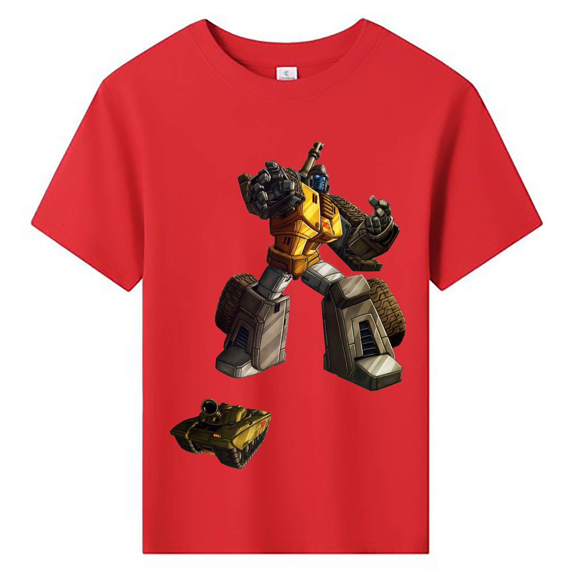 （画像用）  綿100％キッズTシャツ（フロントプリント）
