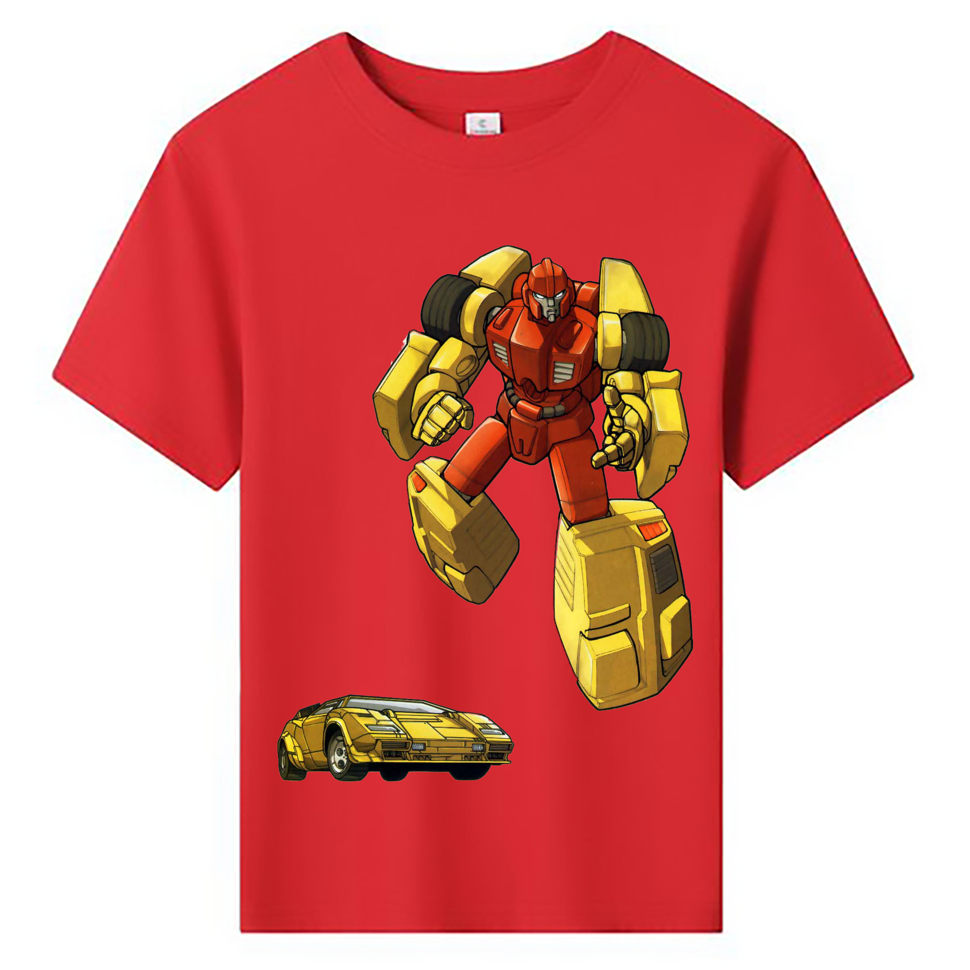 （画像用）  綿100％キッズTシャツ（フロントプリント）