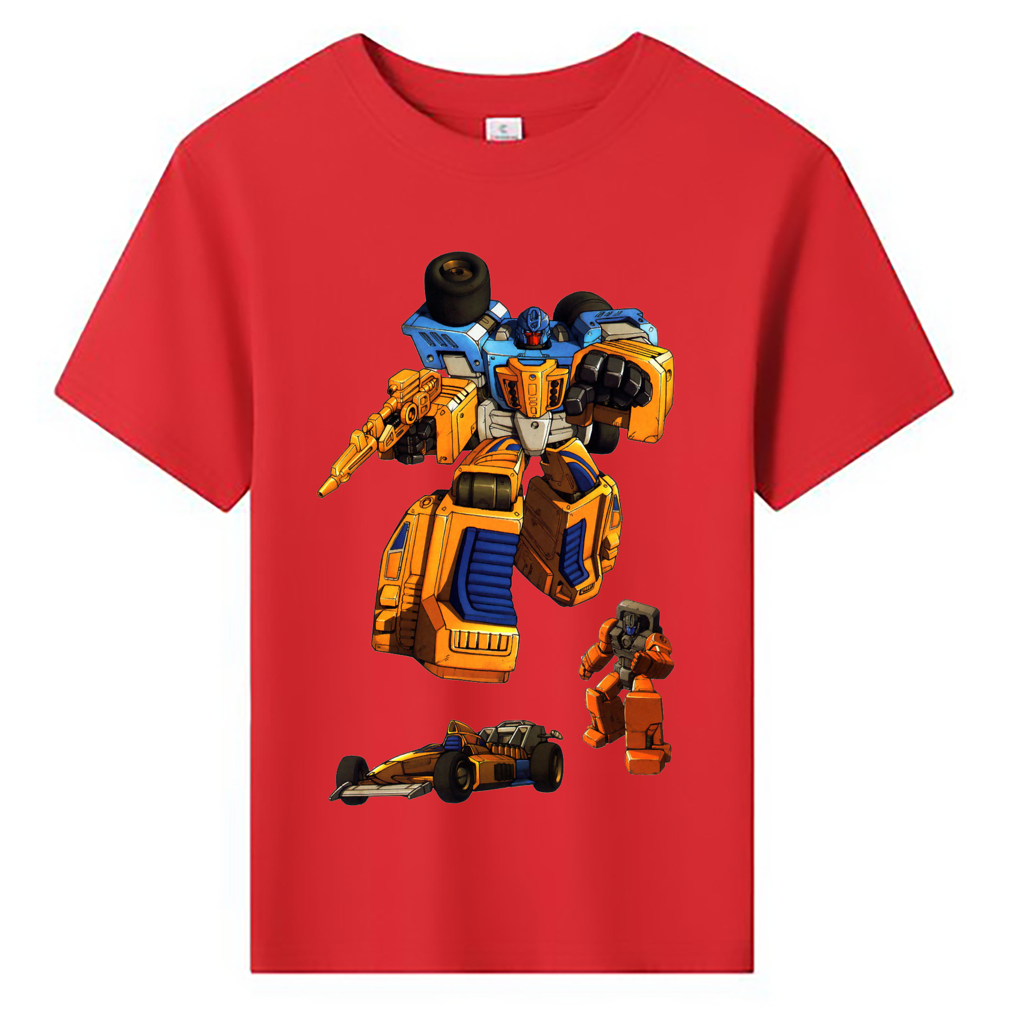 （画像用）  綿100％キッズTシャツ（フロントプリント）