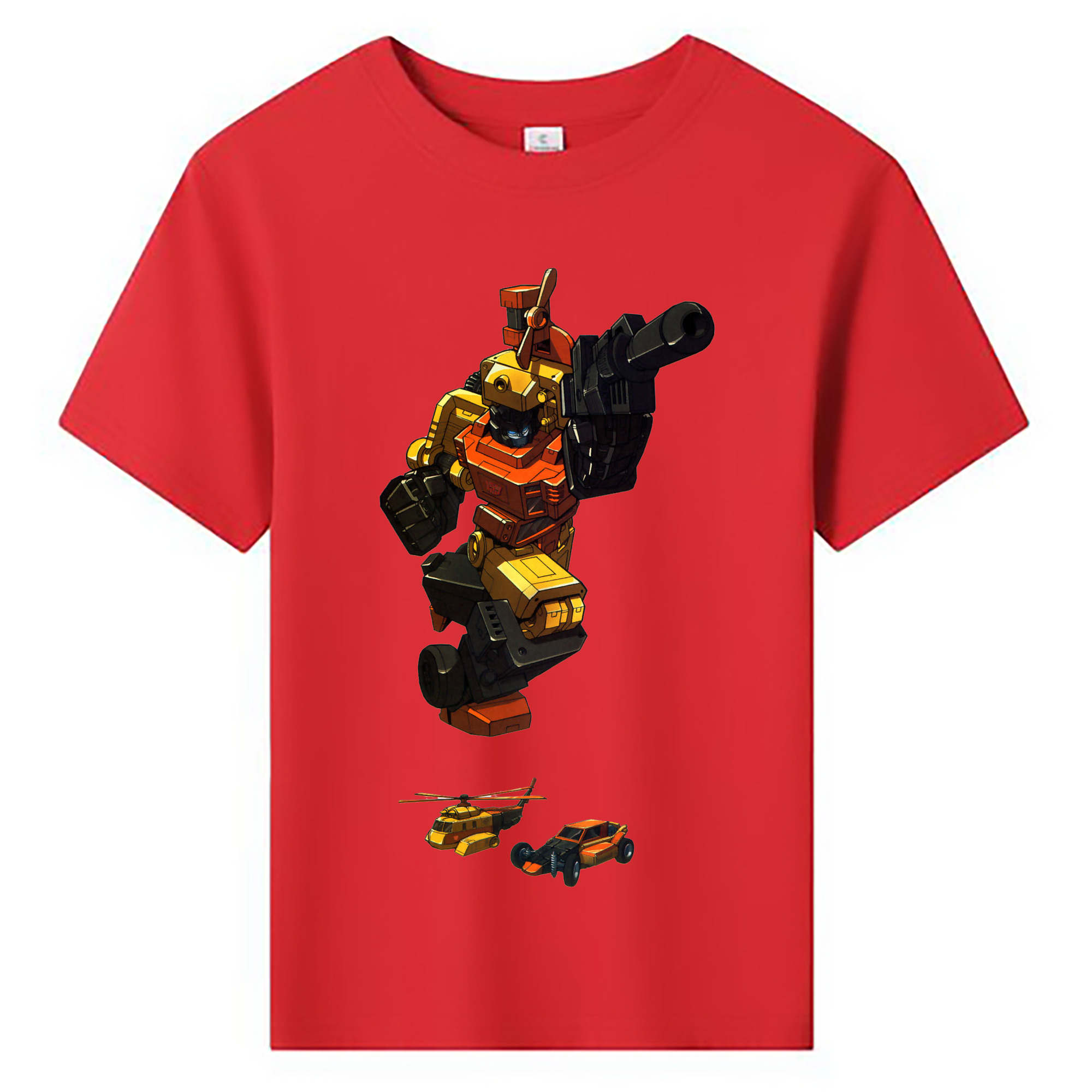 （画像用）  綿100％キッズTシャツ（フロントプリント）