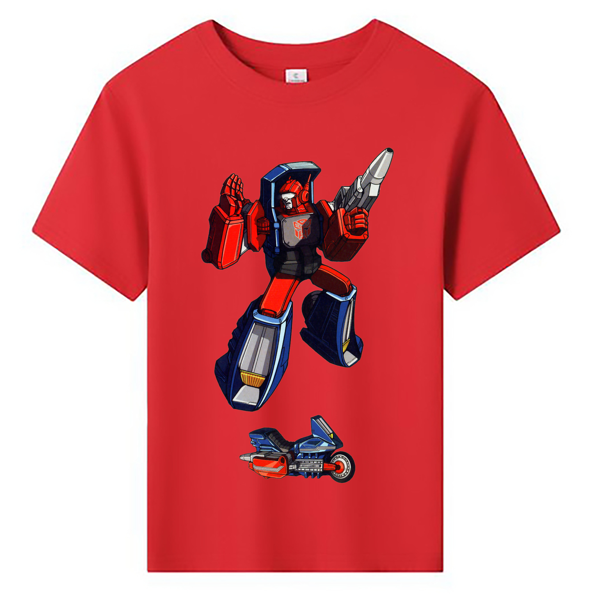 （画像用）  綿100％キッズTシャツ（フロントプリント）