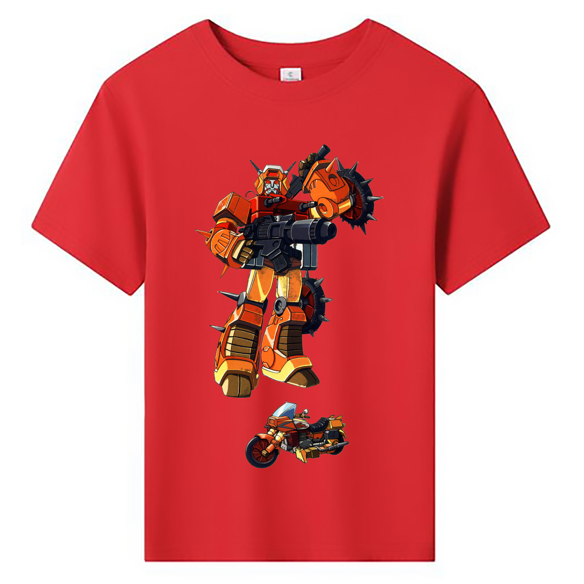 （画像用）  綿100％キッズTシャツ（フロントプリント）