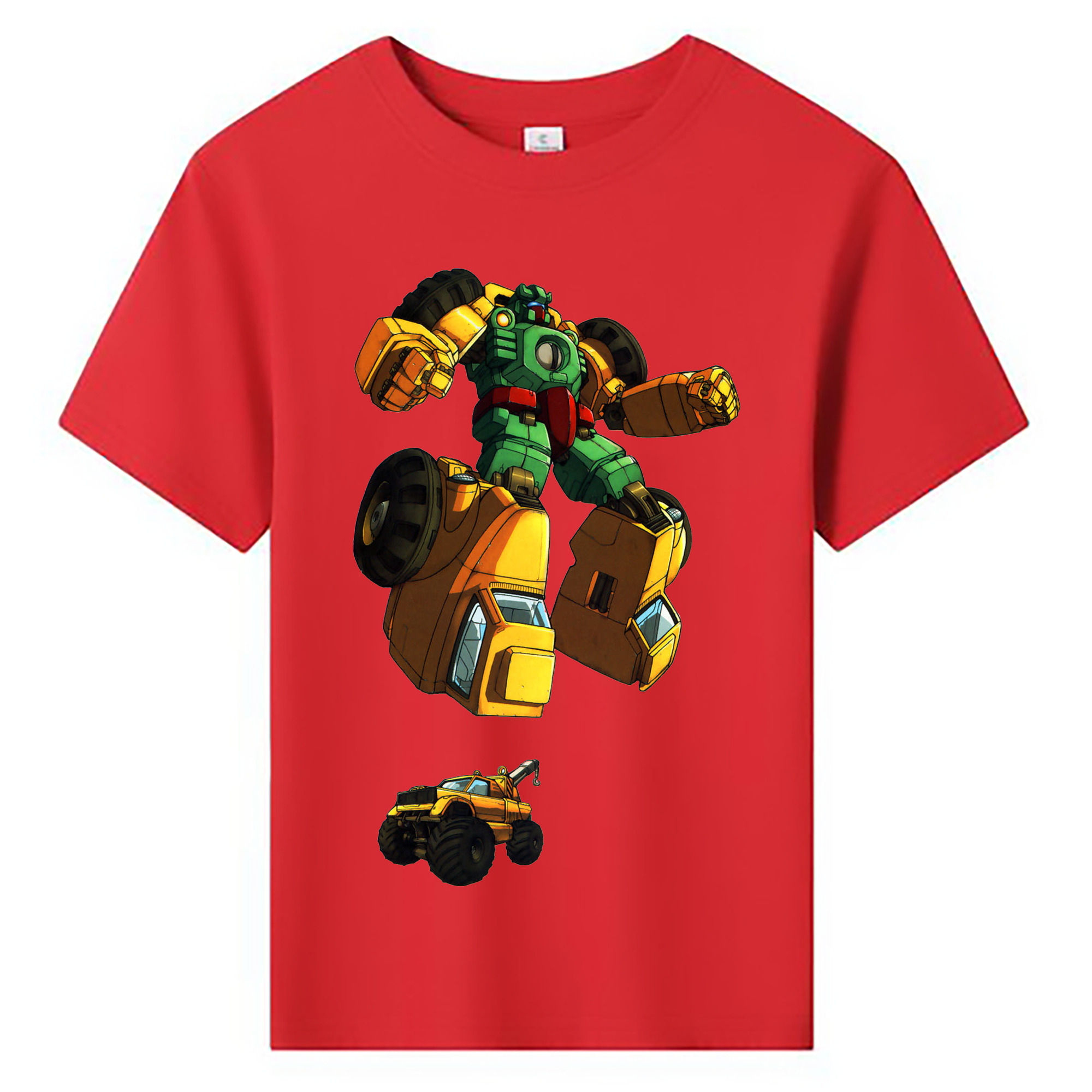 （画像用）  綿100％キッズTシャツ（フロントプリント）