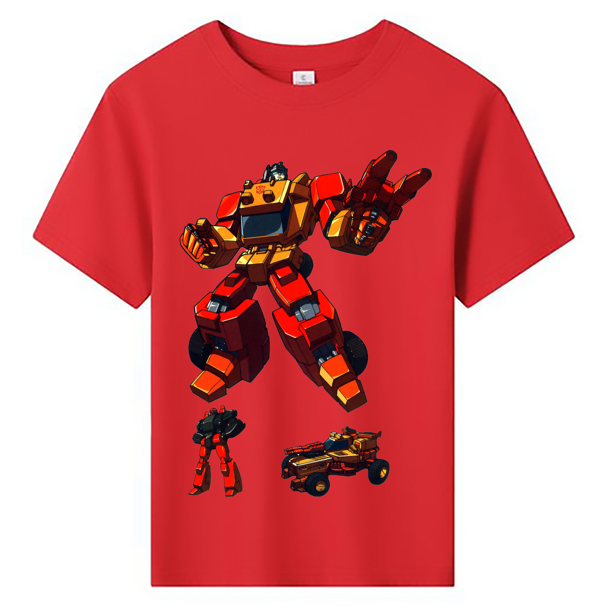 （画像用）  綿100％キッズTシャツ（フロントプリント）