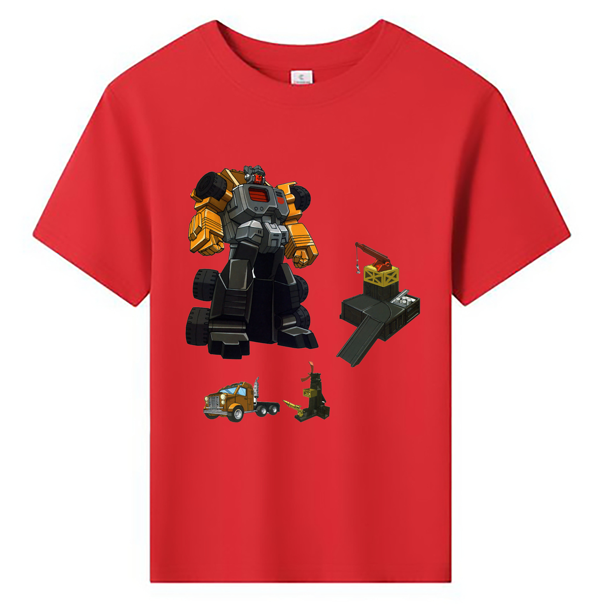 （画像用）  綿100％キッズTシャツ（フロントプリント）
