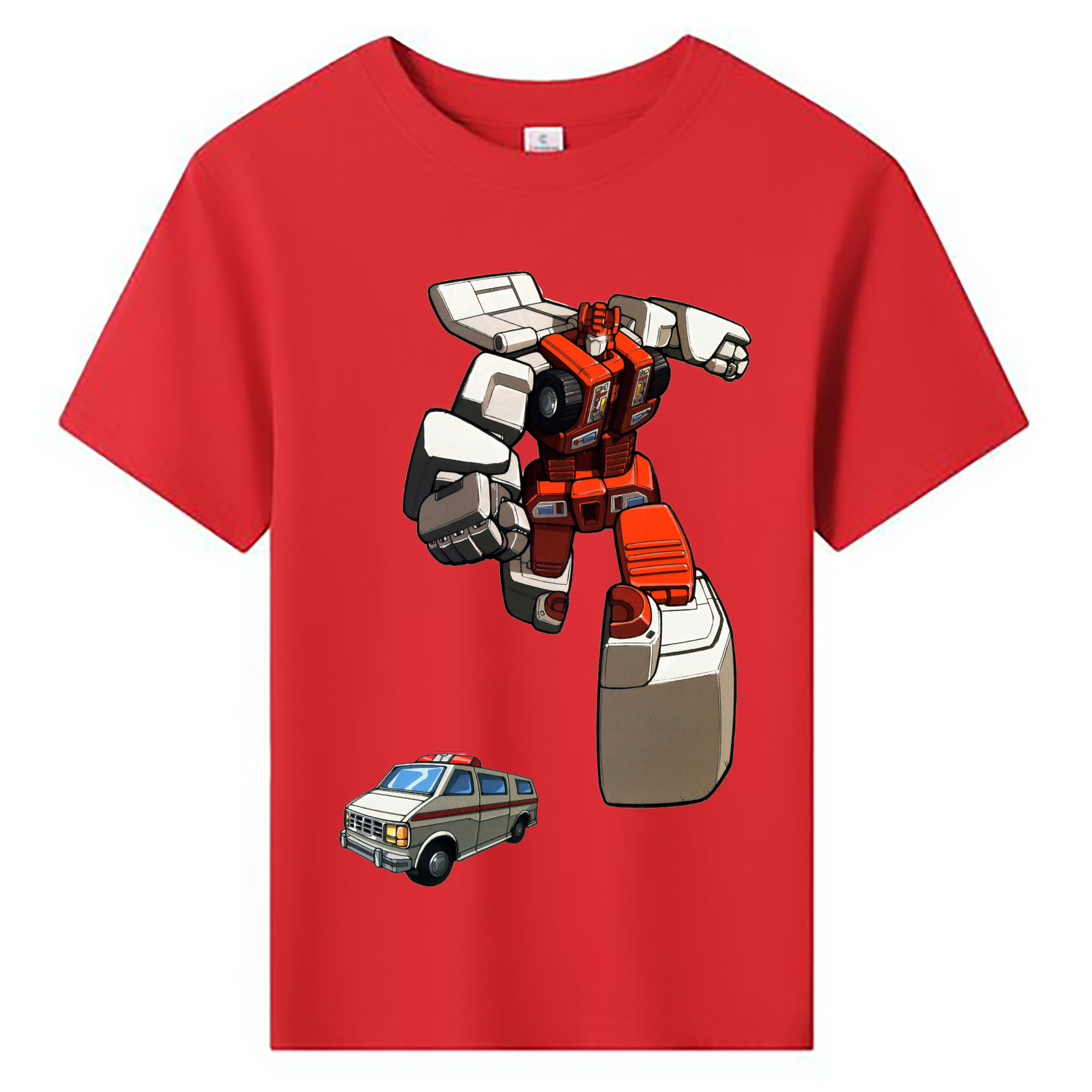 （画像用）  綿100％キッズTシャツ（フロントプリント）