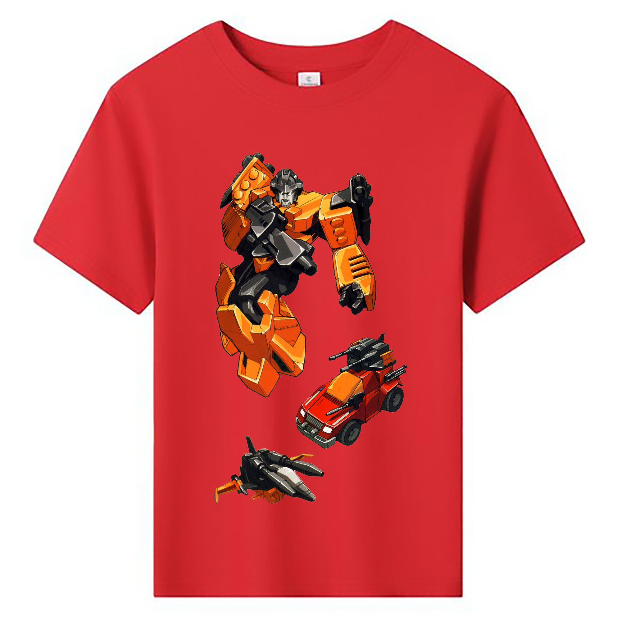 （画像用）  綿100％キッズTシャツ（フロントプリント）