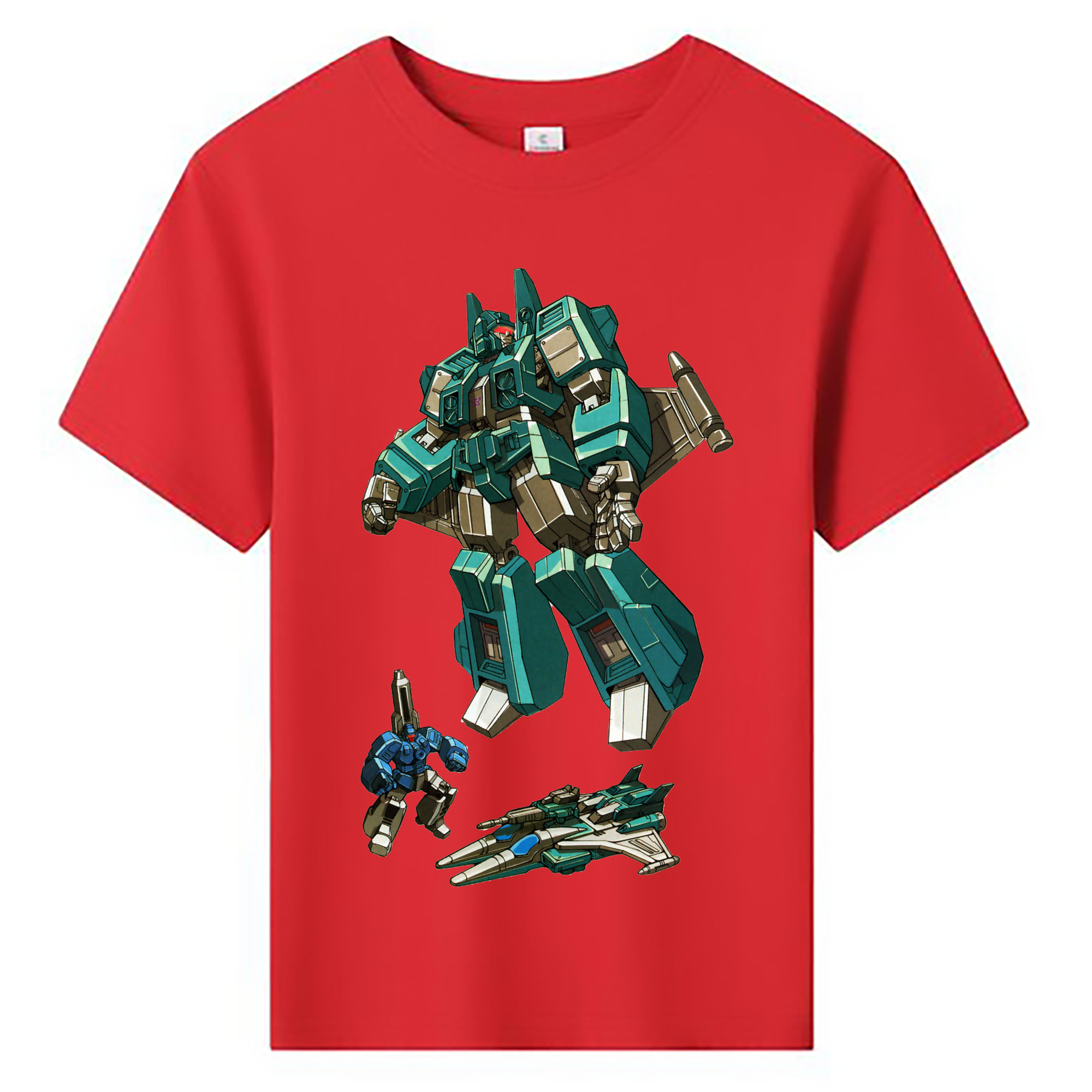 （画像用）  綿100％キッズTシャツ（フロントプリント）