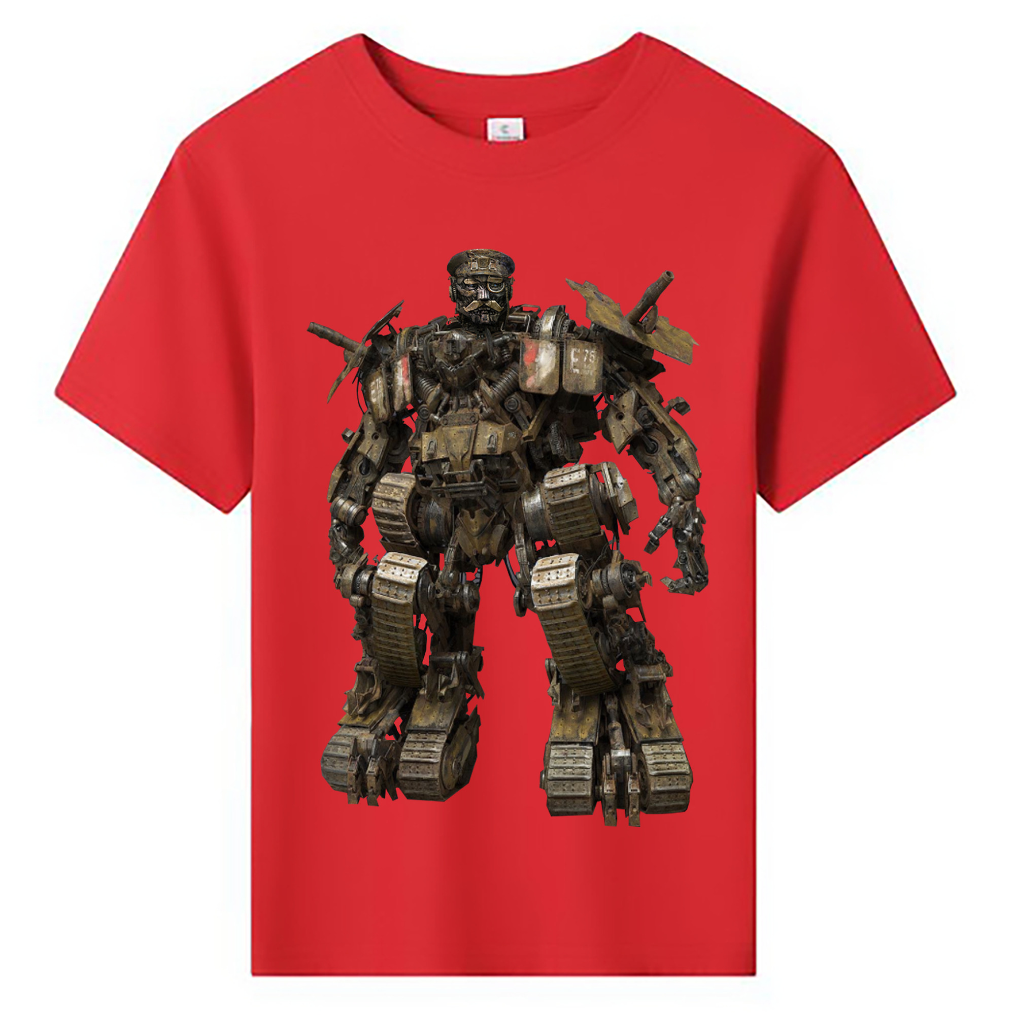 （画像用）  綿100％キッズTシャツ（フロントプリント）
