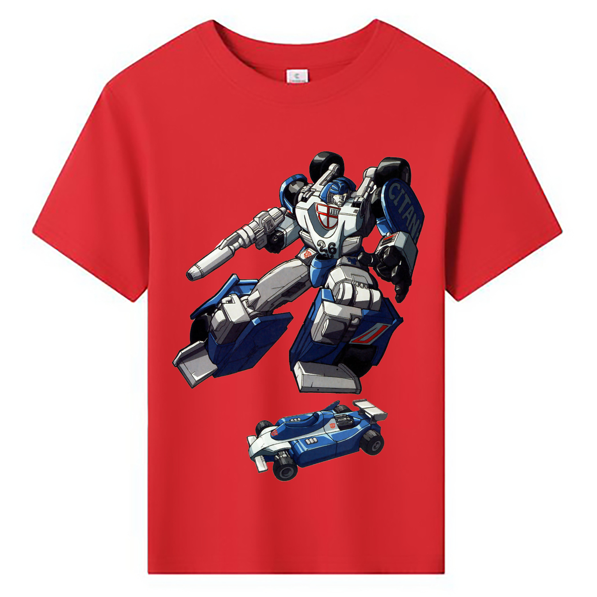（画像用）  綿100％キッズTシャツ（フロントプリント）