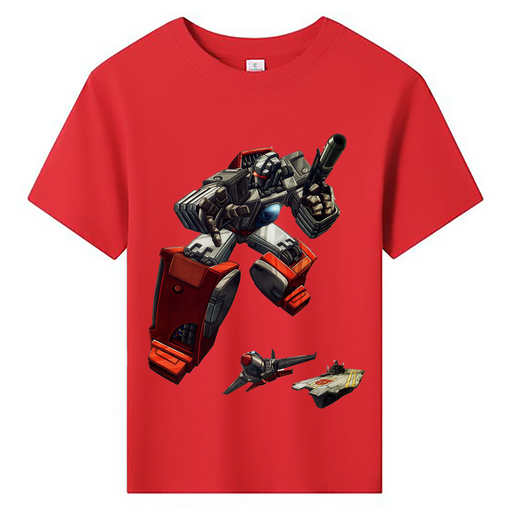 （画像用）  綿100％キッズTシャツ（フロントプリント）