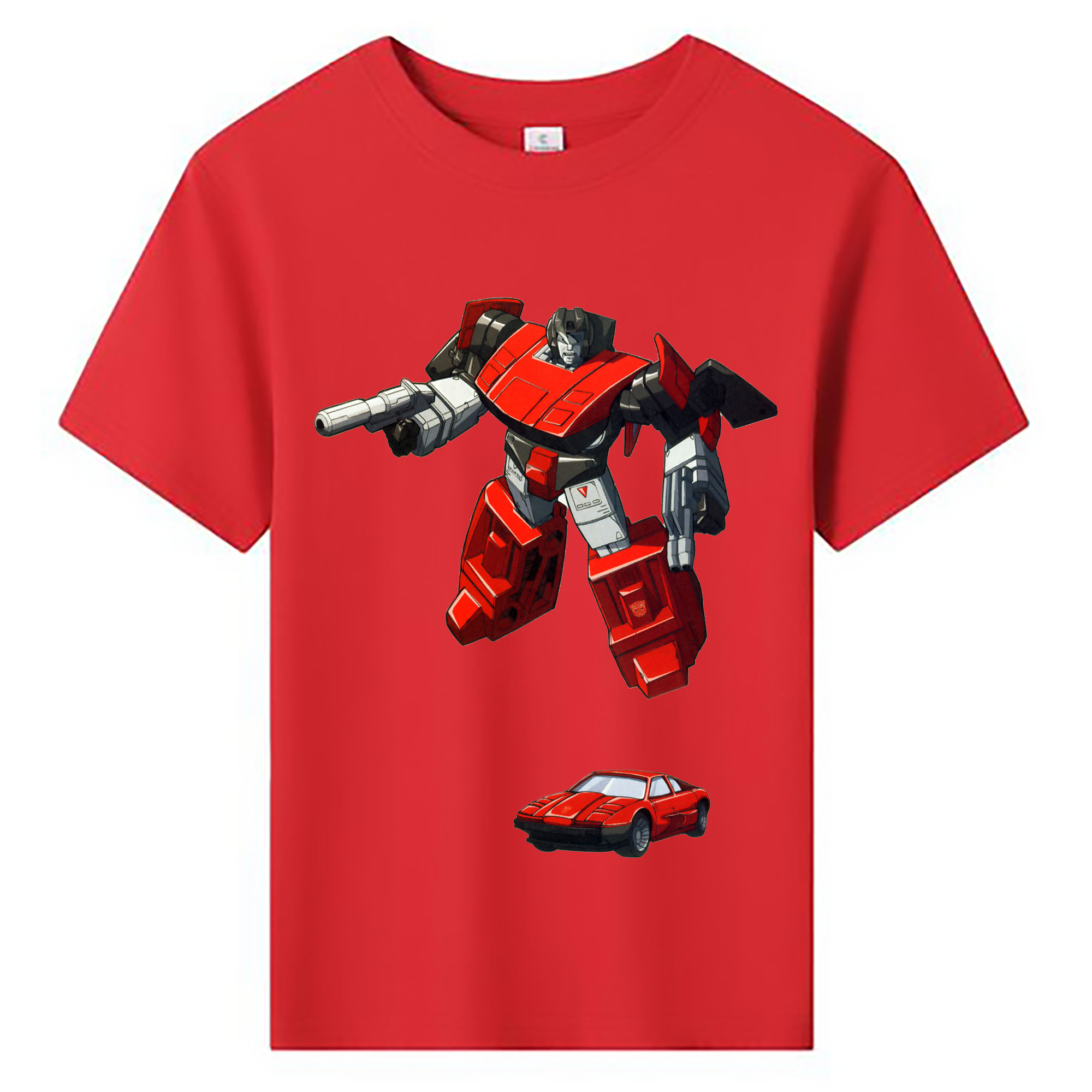 （画像用）  綿100％キッズTシャツ（フロントプリント）