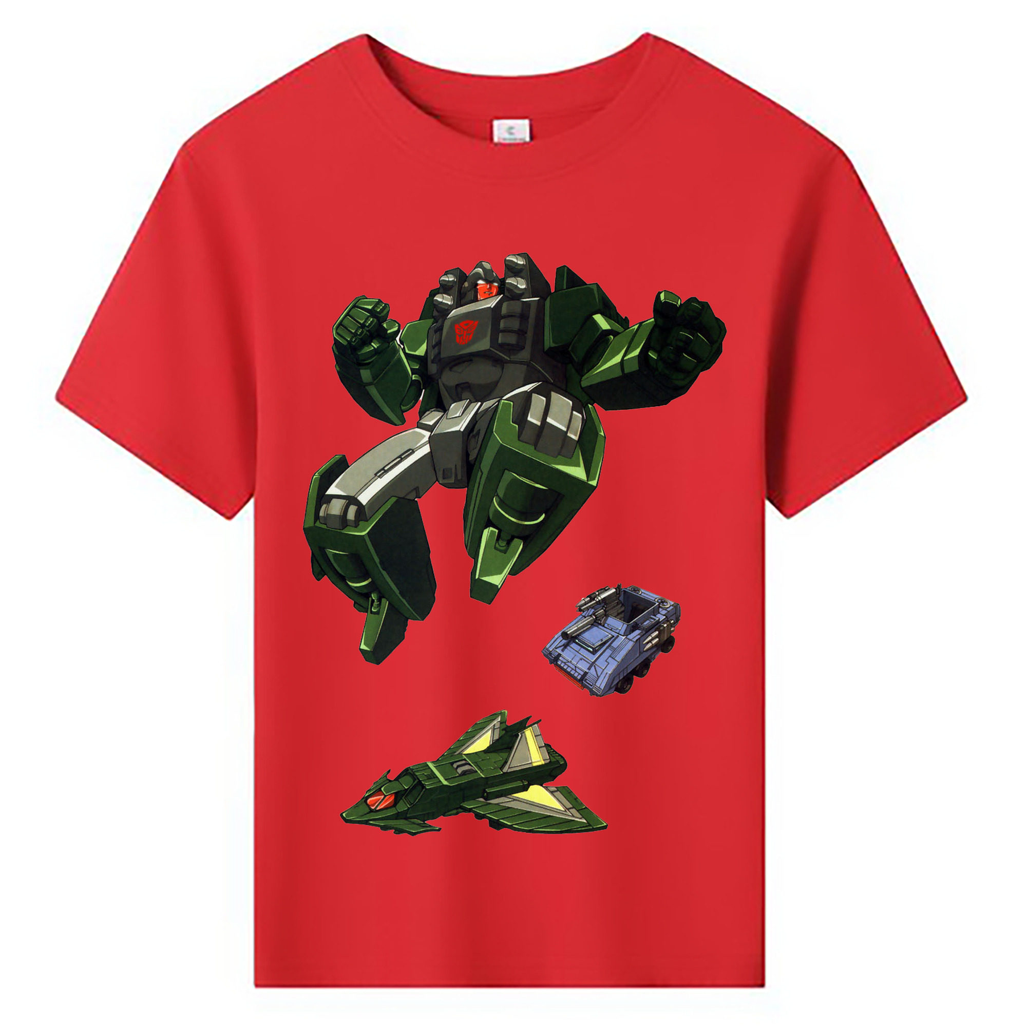 （画像用）  綿100％キッズTシャツ（フロントプリント）