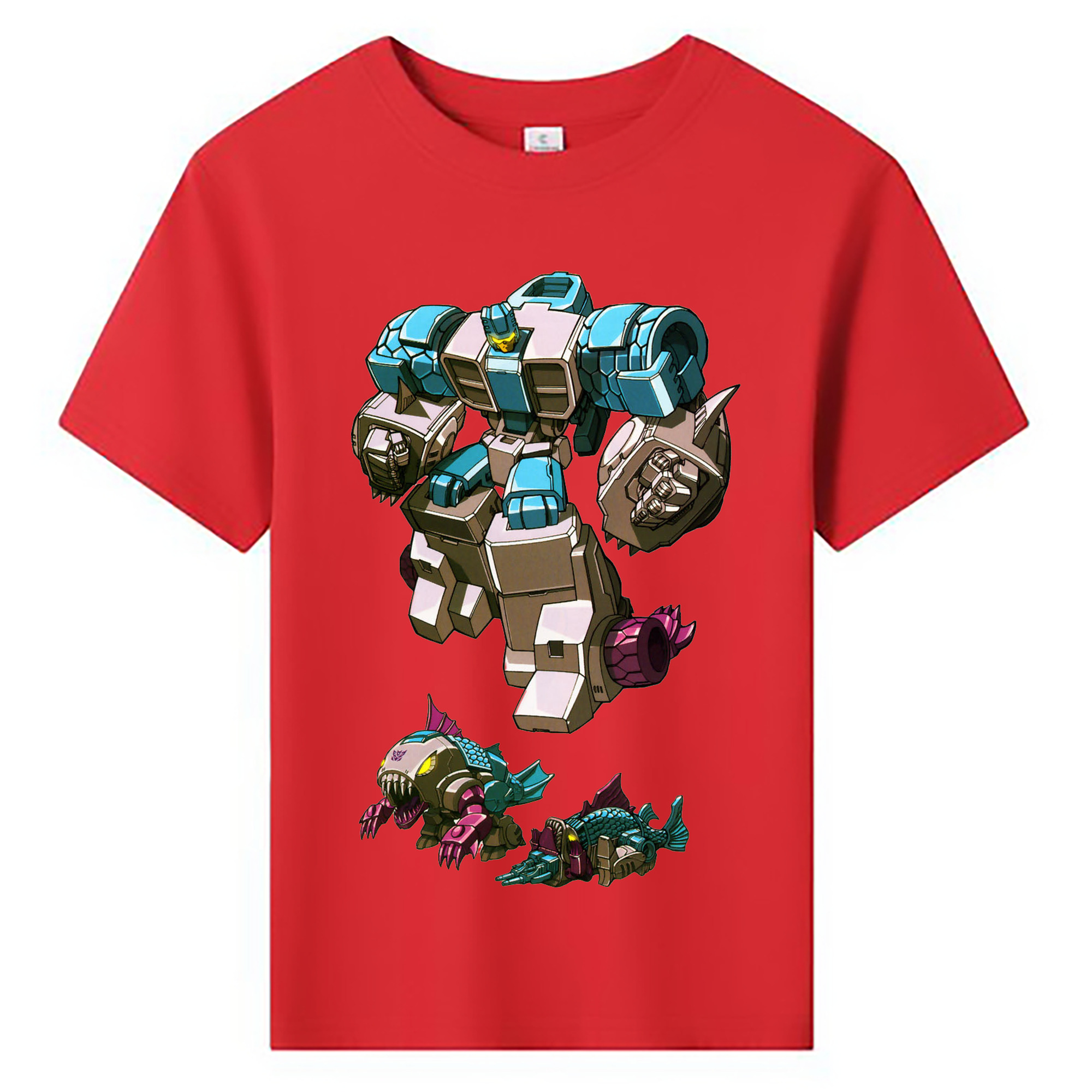 （画像用）  綿100％キッズTシャツ（フロントプリント）