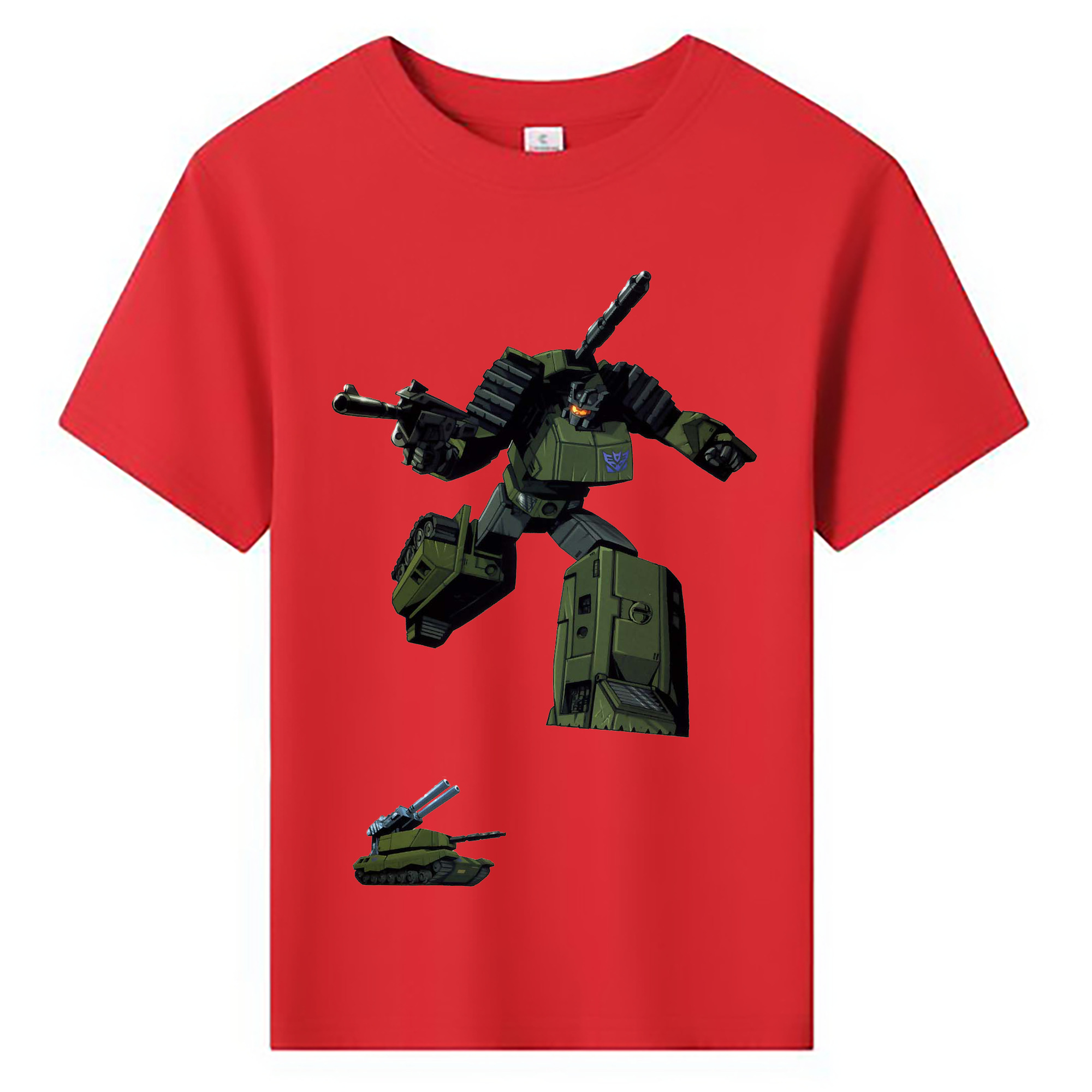 （画像用）  綿100％キッズTシャツ（フロントプリント）