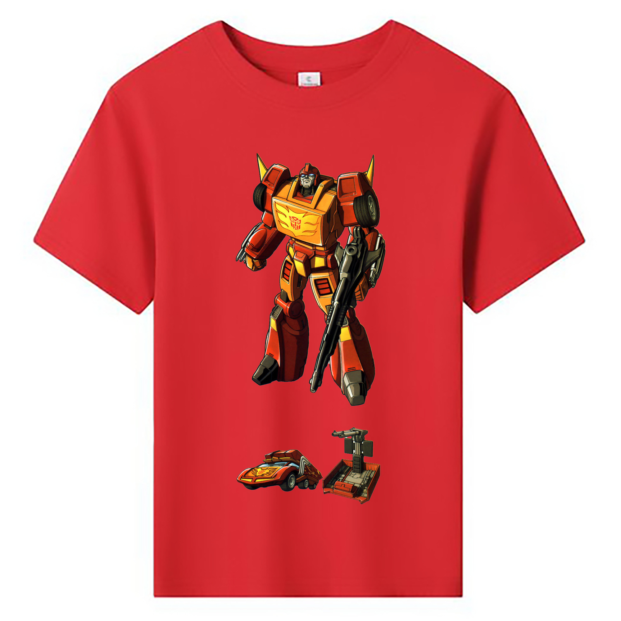 （画像用）  綿100％キッズTシャツ（フロントプリント）