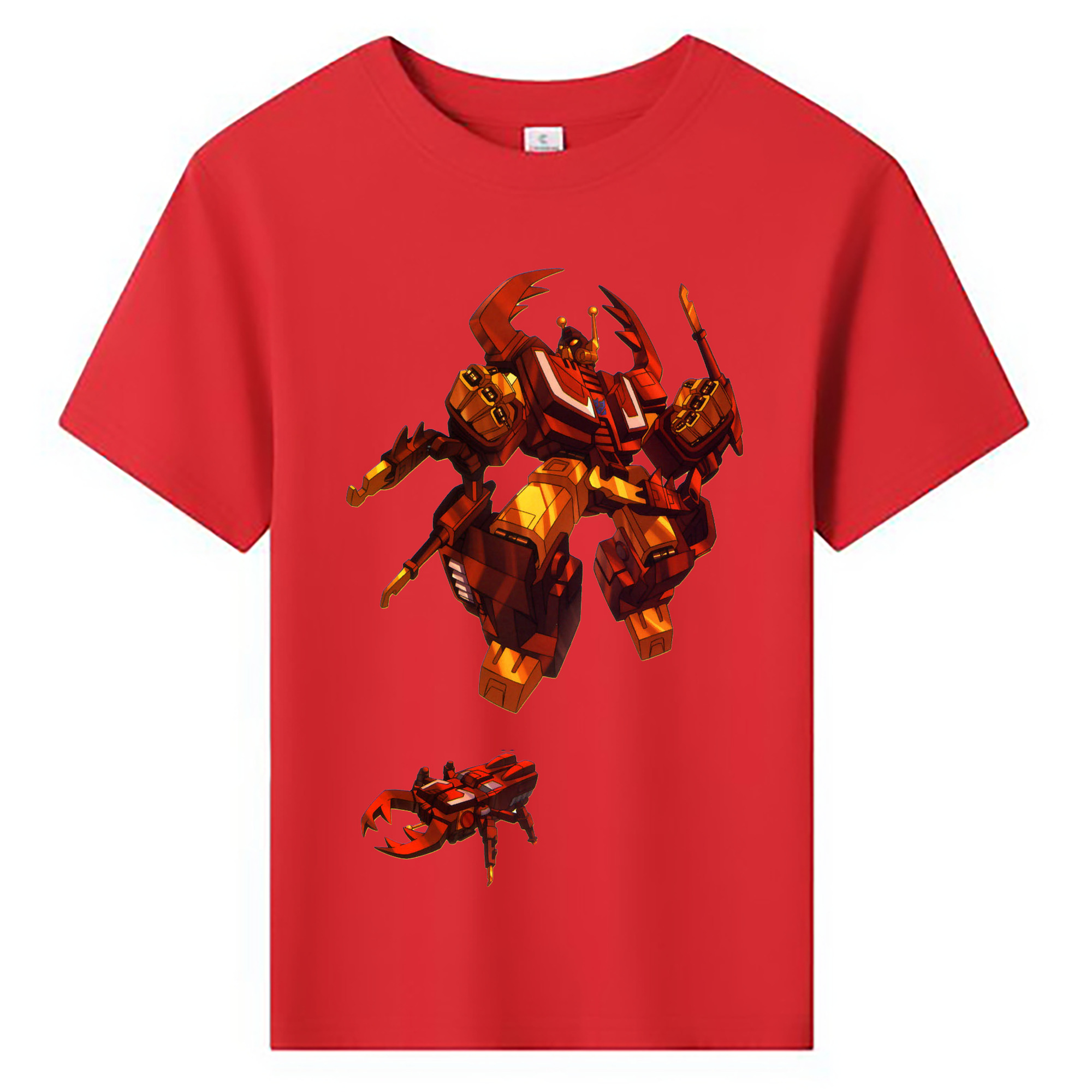 （画像用）  綿100％キッズTシャツ（フロントプリント）