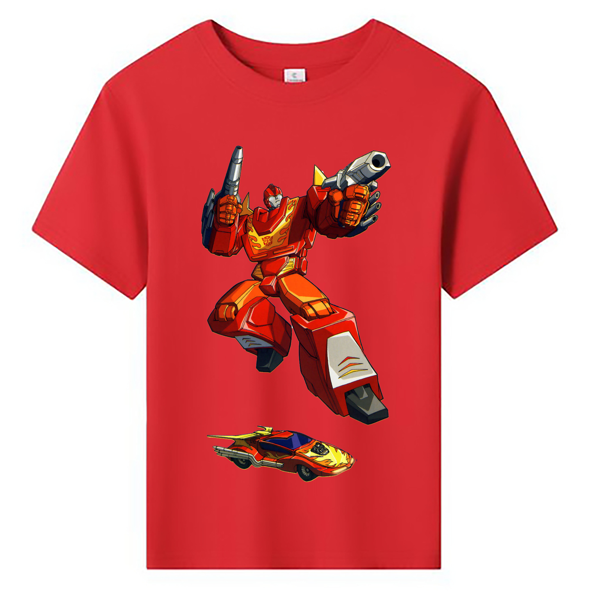  綿100％キッズTシャツ（フロントプリント）