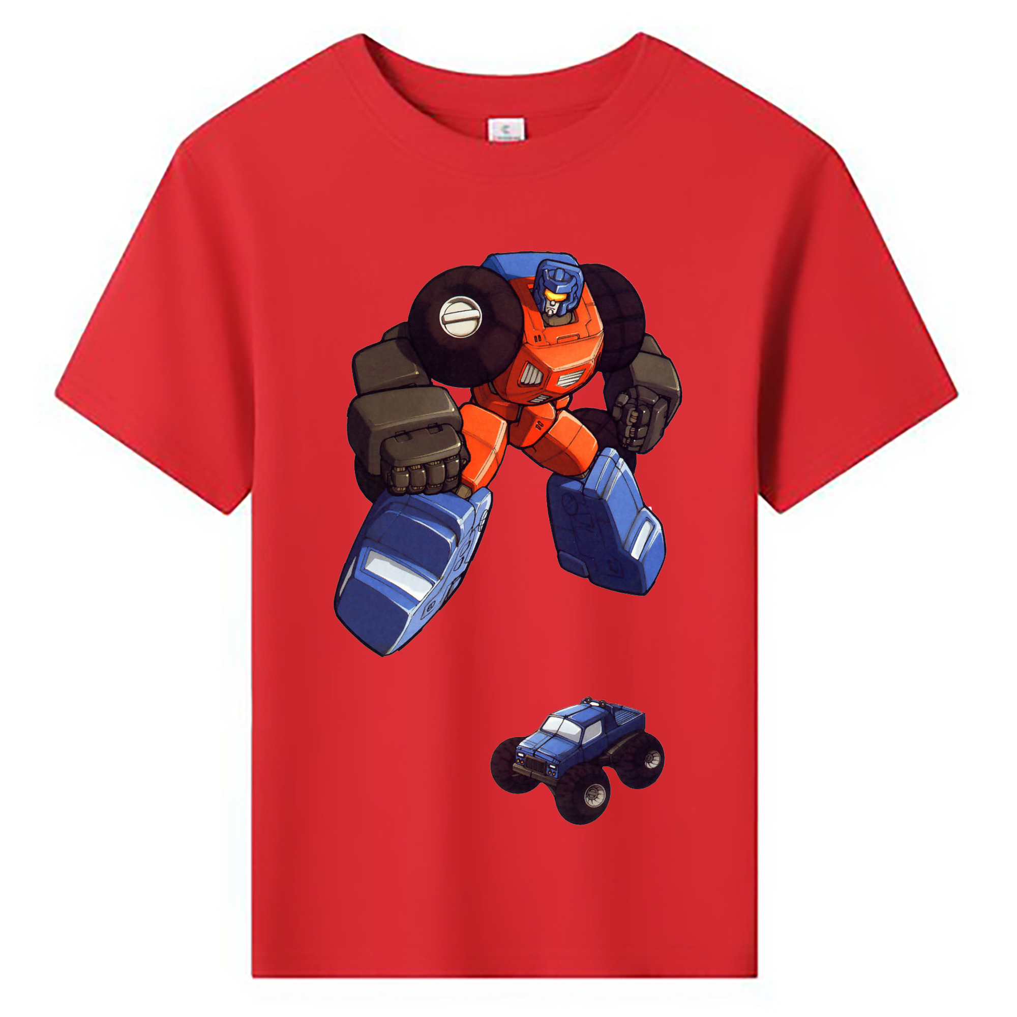 （画像用）  綿100％キッズTシャツ（フロントプリント）